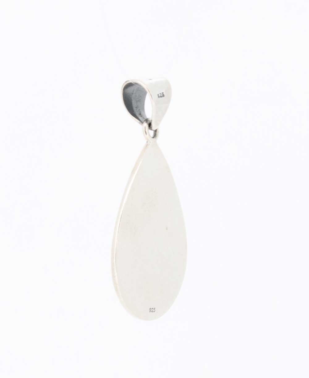 Teardrop Unalome Sterling Silver Pendant、mySite、topwebapps