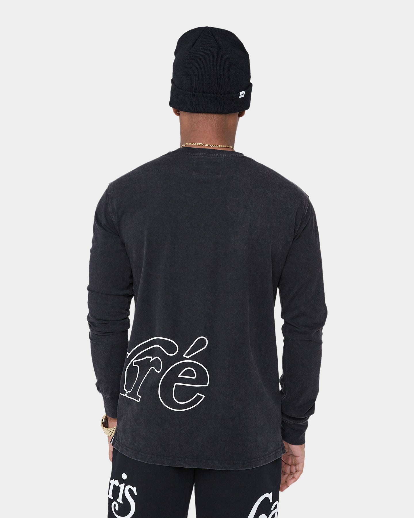 Carré Volle Classique Long Sleeve T-Shirt Washed Black、mySite、zt4zffjzw