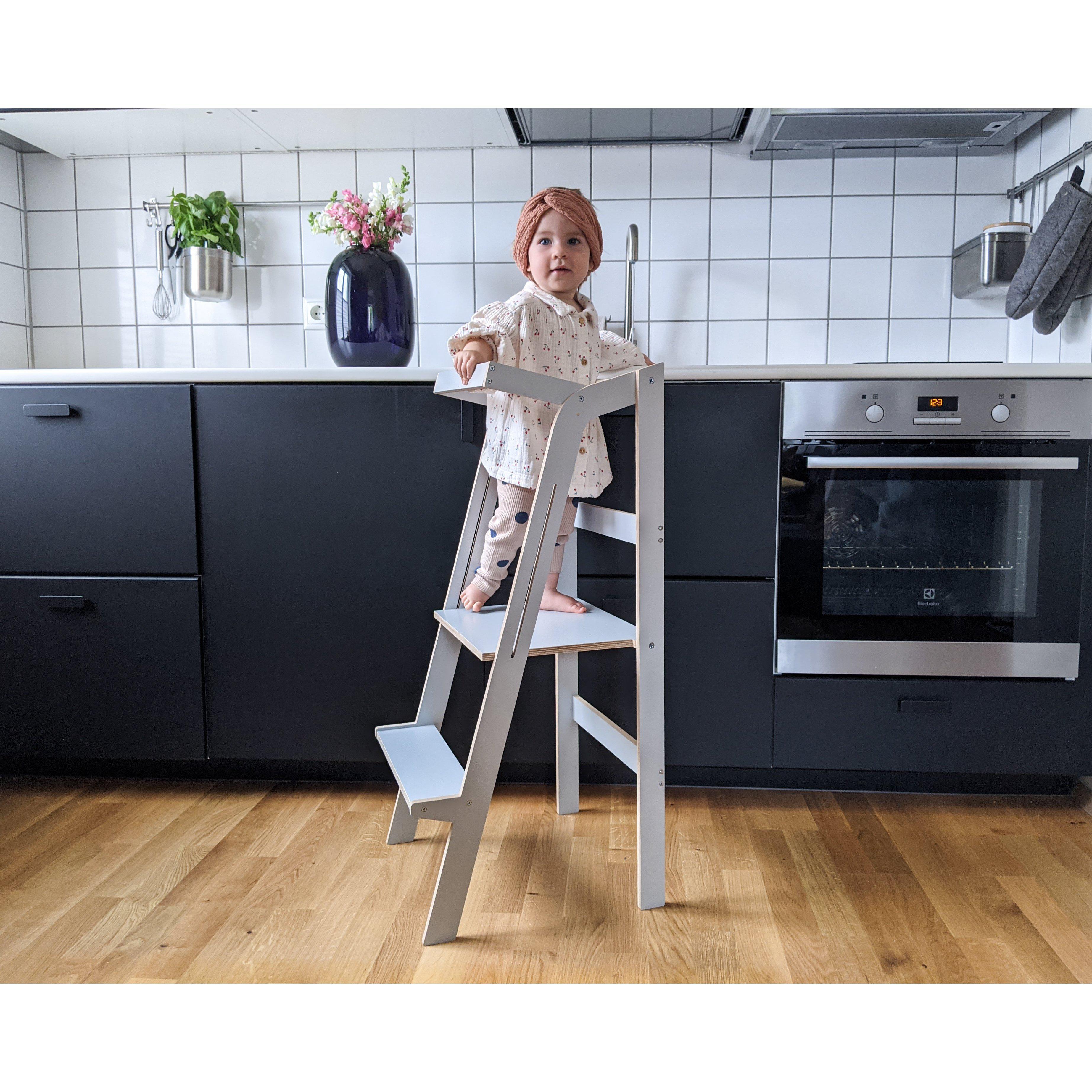 Wooden Foldable Learning Tower、mySite、gigharbornorthrealestate