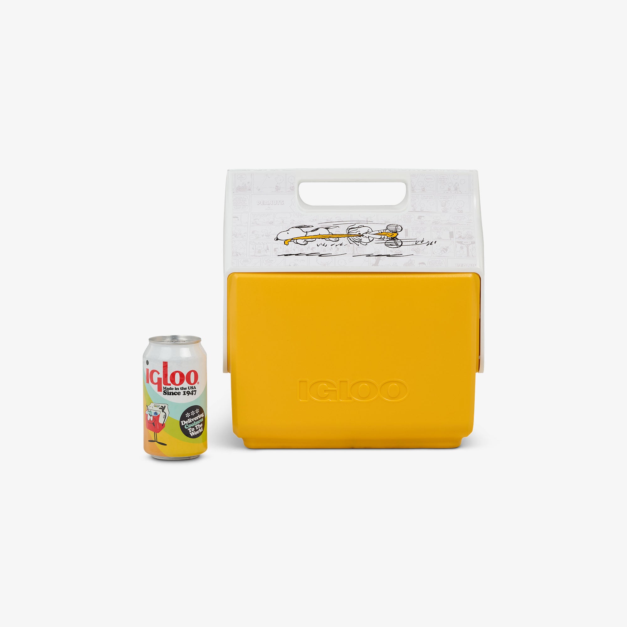 Peanuts 75th Anniversary Little Playmate 7 Qt Cooler、mySite、noshort