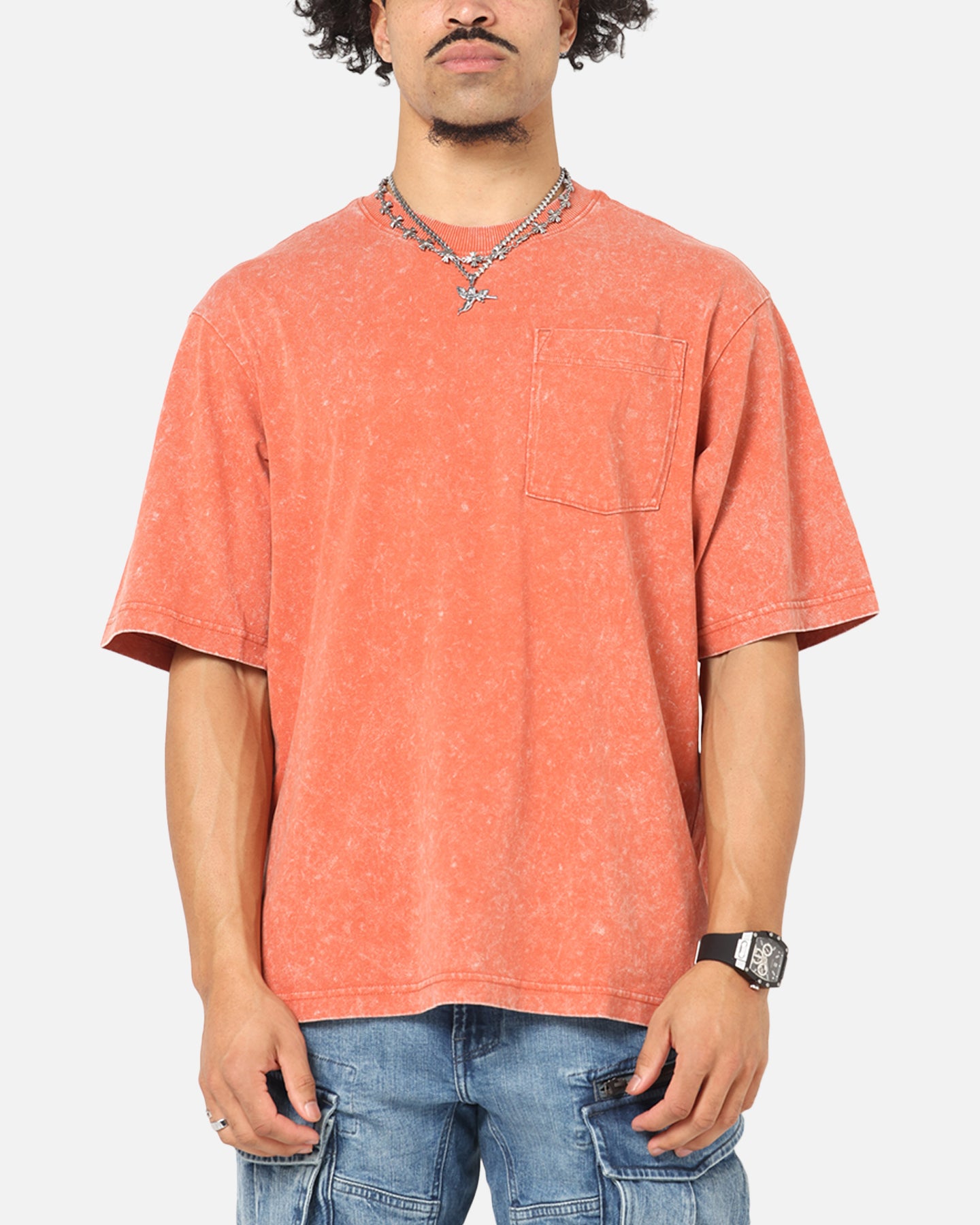 G-Star Acid Wash Boxy T-Shirt Red、mySite、zt4zffjzw