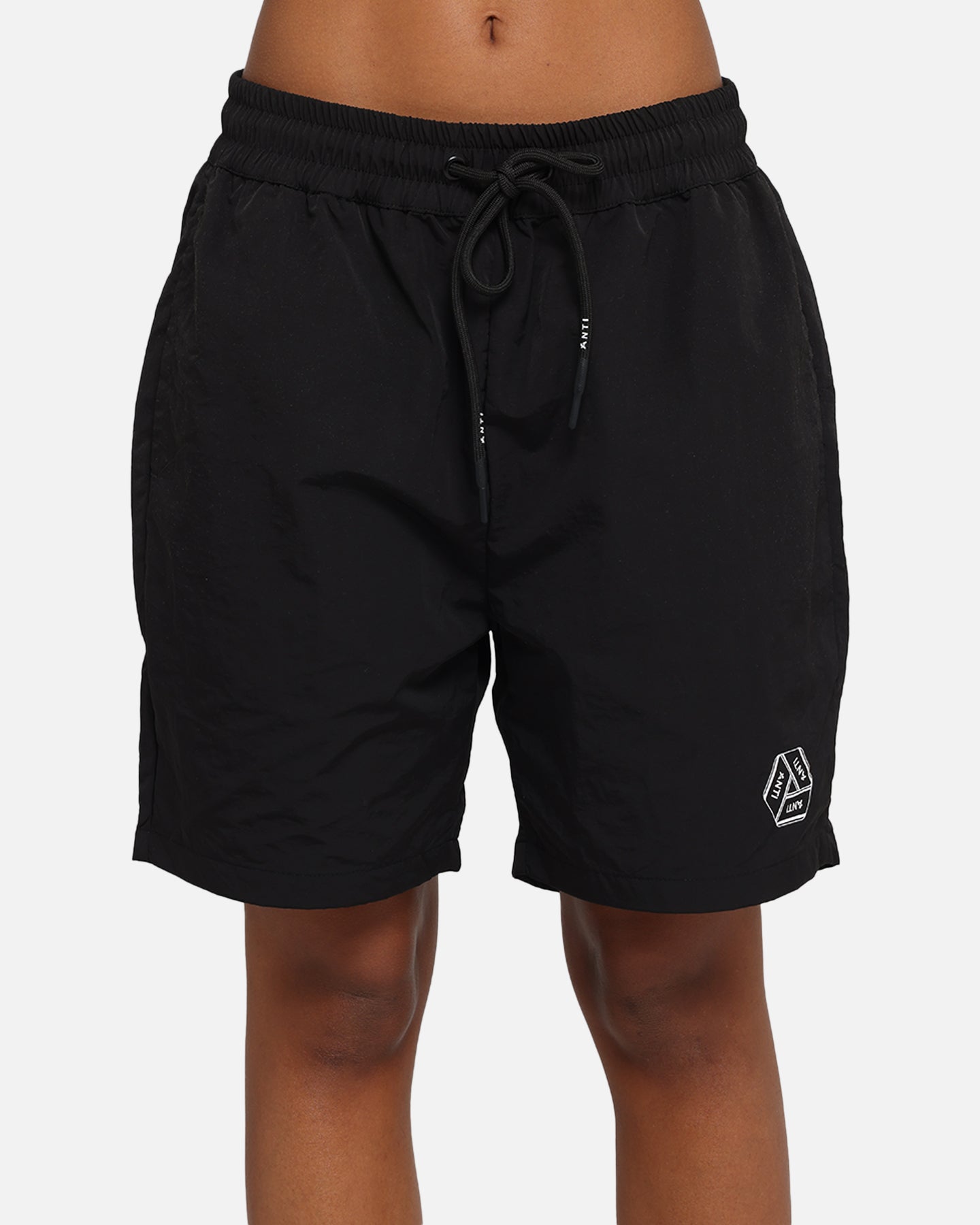 The Anti Order Reverse Logo Nylon Shorts Black、mySite、zt4zffjzw