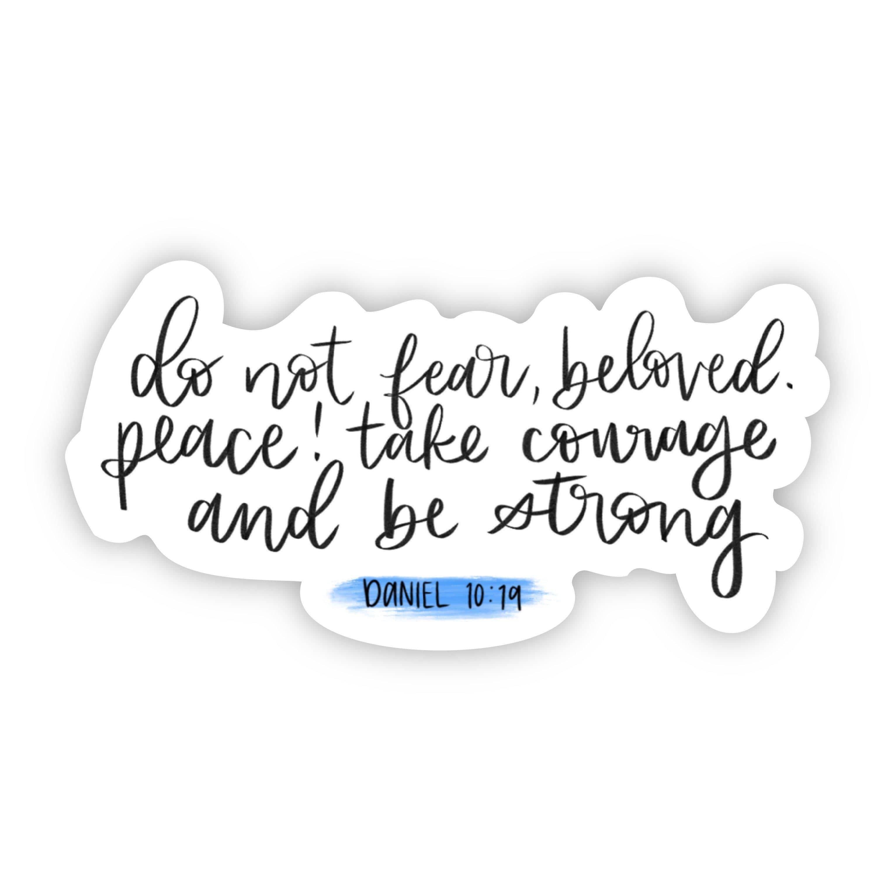  do not fear, beloved. peace! take courage and be strong、mySite、elrpsem3k