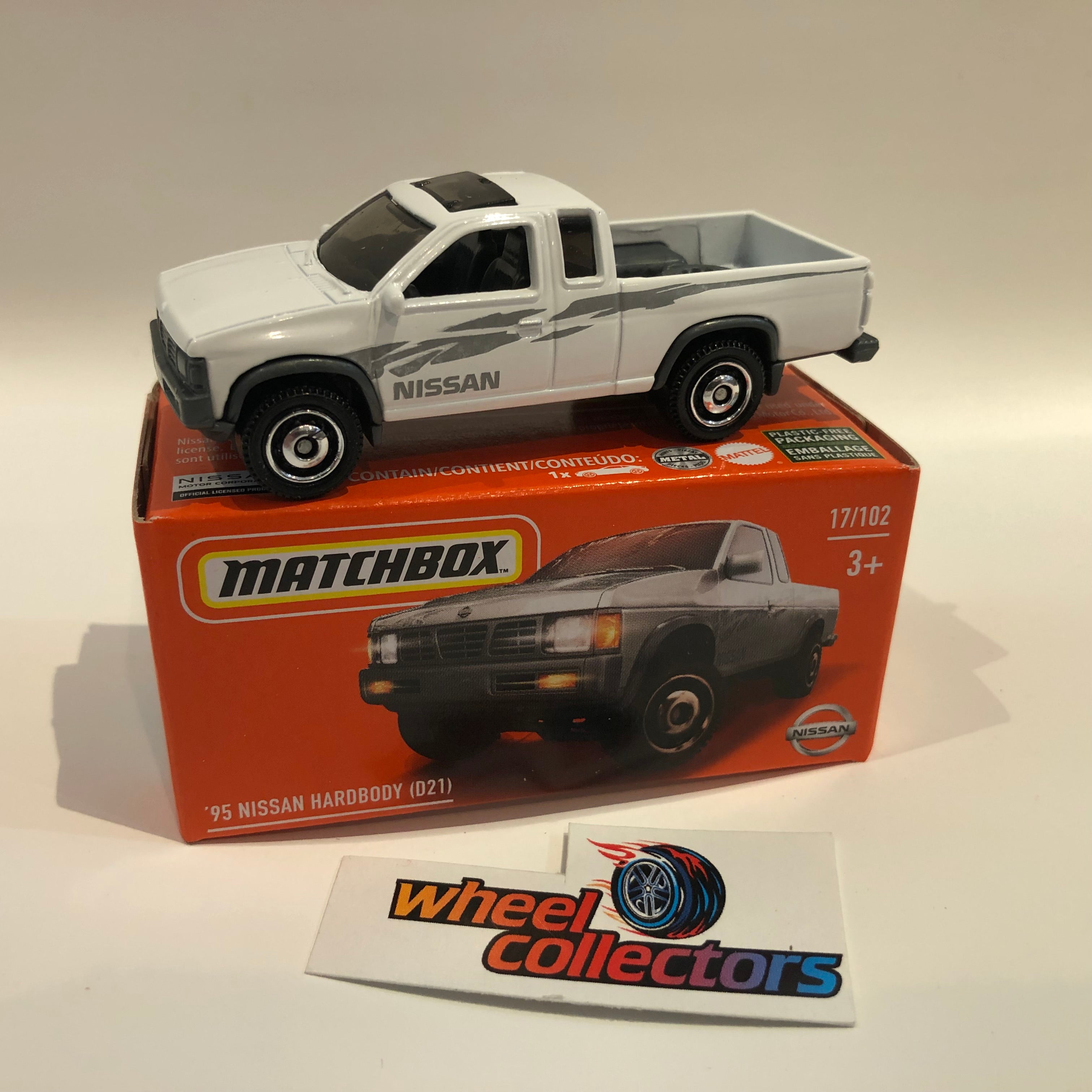 '95 Nissan Hardbody D21 * POWER GRABS 2022 Matchbox Case A Release、mySite、hgirdovlk