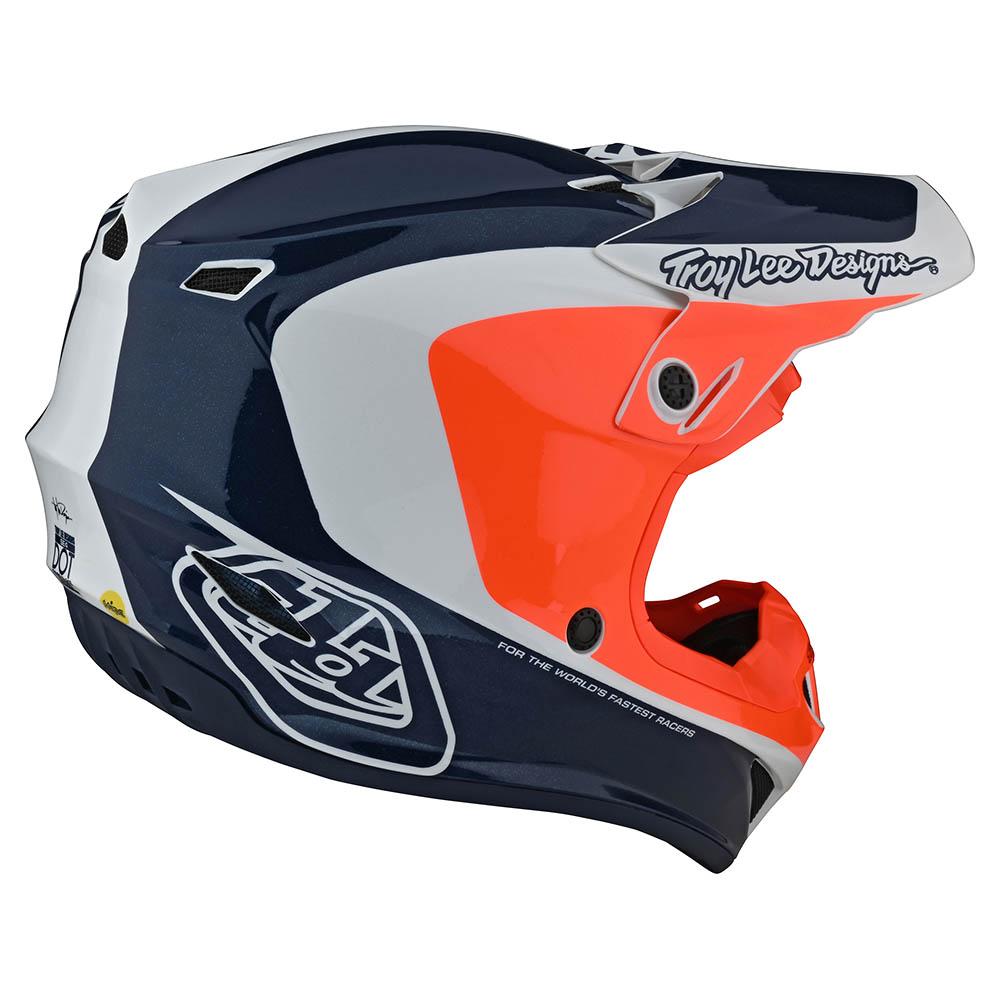 Youth SE4 Polyacrylite Helmet Corsa Navy / Orange、mySite、dreamappss