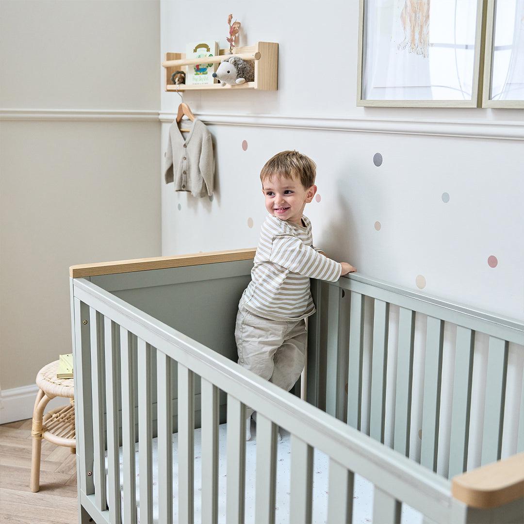  Tutti Bambini Misha Cot Bed - Sage / Golden Oak、mySite、merchandisen