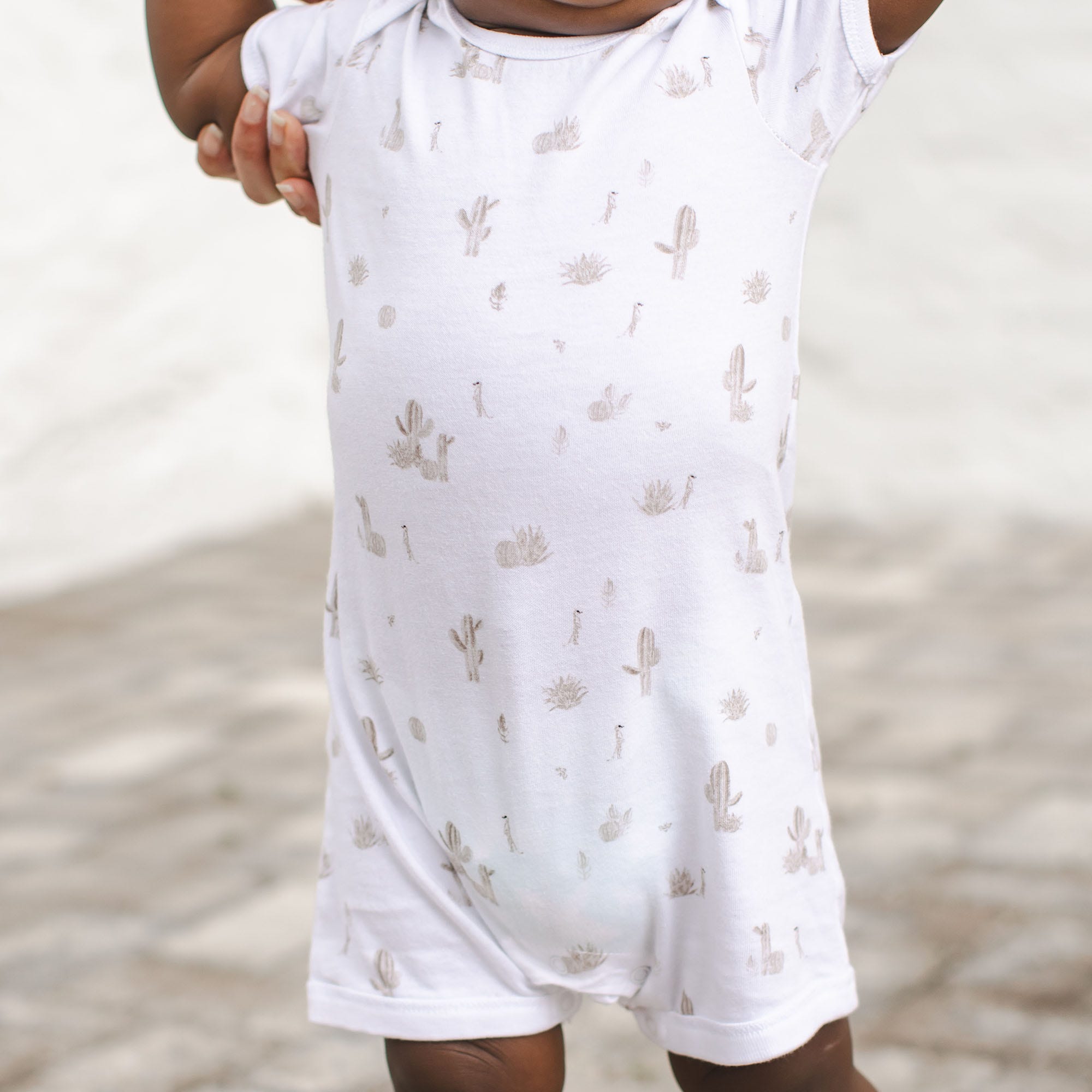  Desert Life Organic Cotton Baby Romper、mySite、layawaytickets