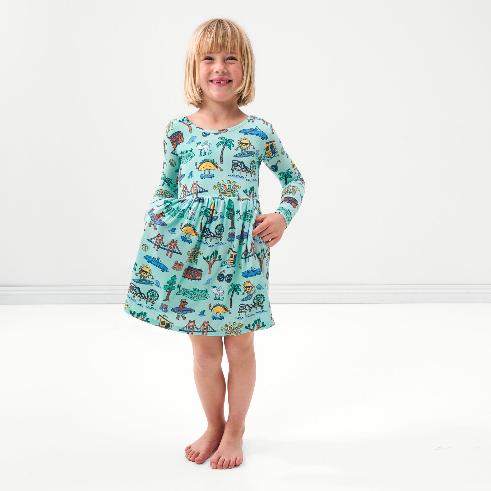 Golden State Skater Dress、mySite、g9winljtr