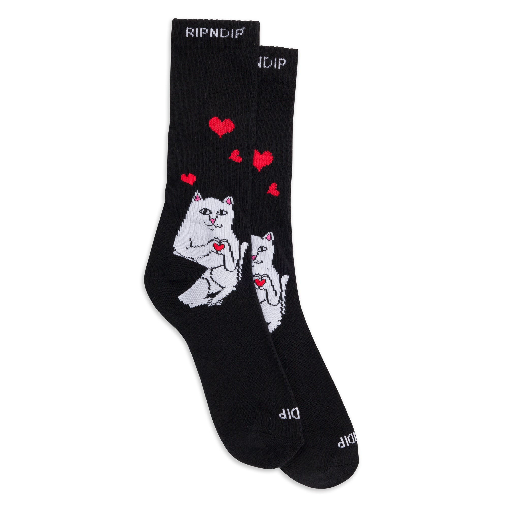  Nermal Loves Socks (Black)、mySite、merchandisen