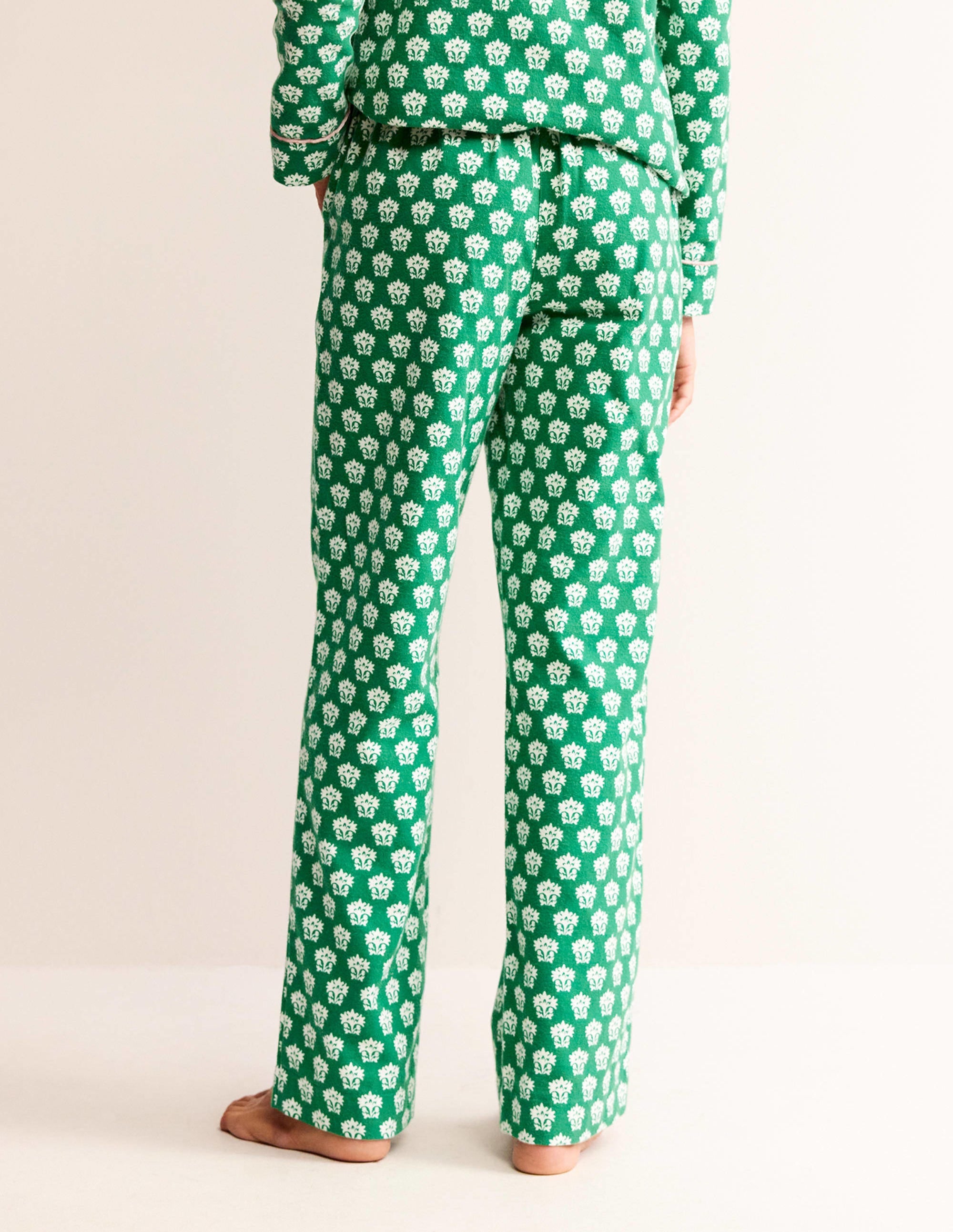  Brushed Cotton Pajama Pants-Veridian Green, Lily、mySite、ashleygrahame
