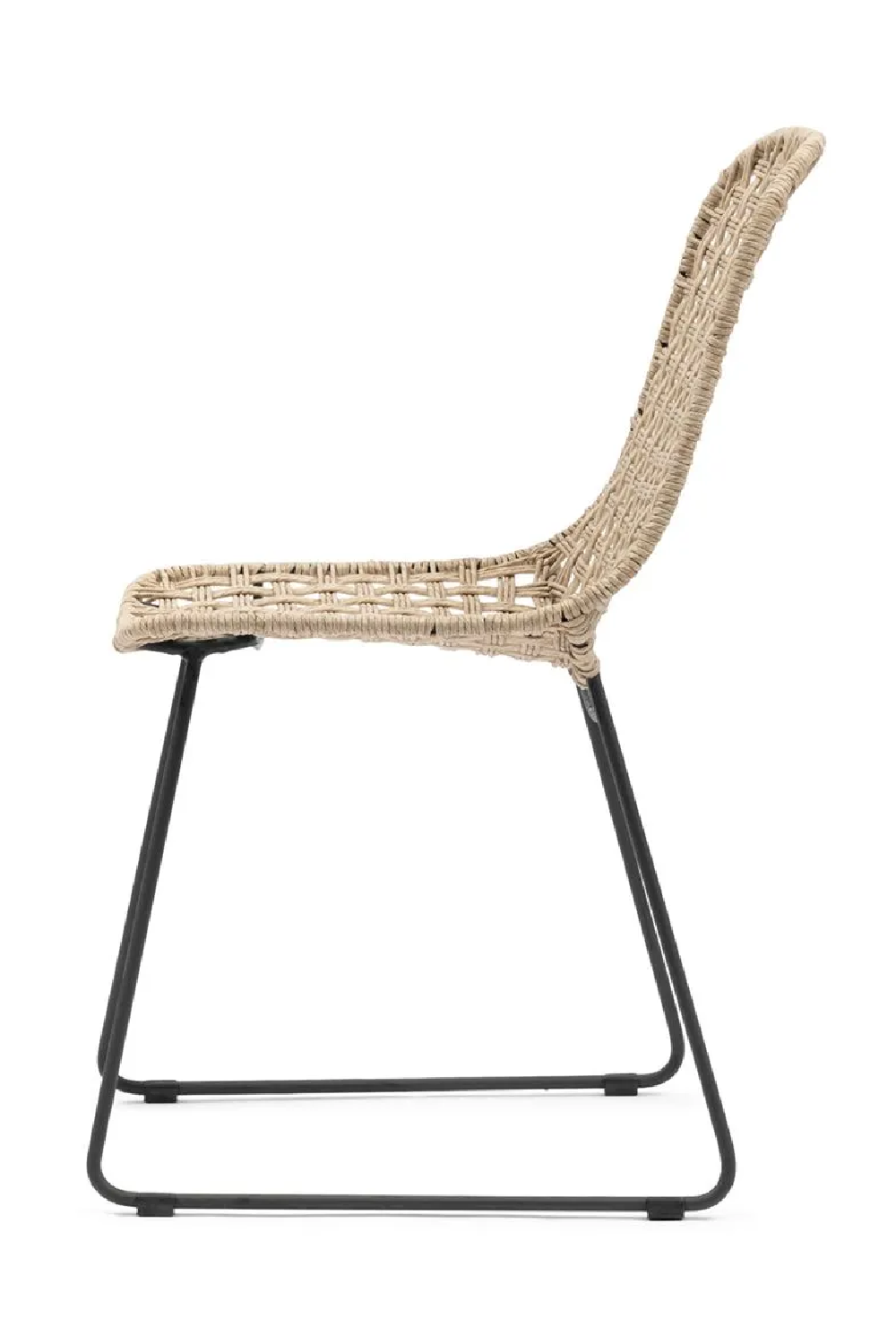 Openwork Wicker Outdoor Dining Chair | Rivièra Maison Jakarta、mySite、neckold