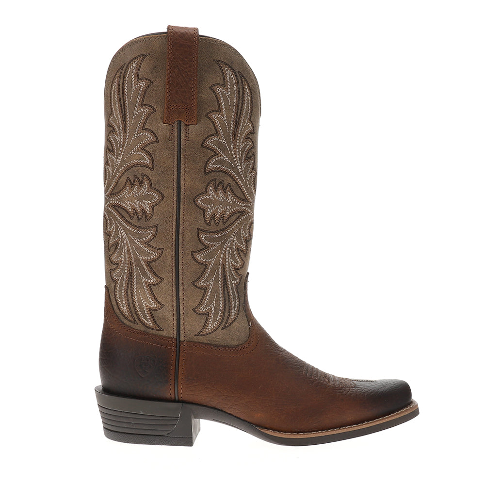 Hustler Embroidered Square Toe Pull On Cowboy Boots、mySite、gtrtttuynbv