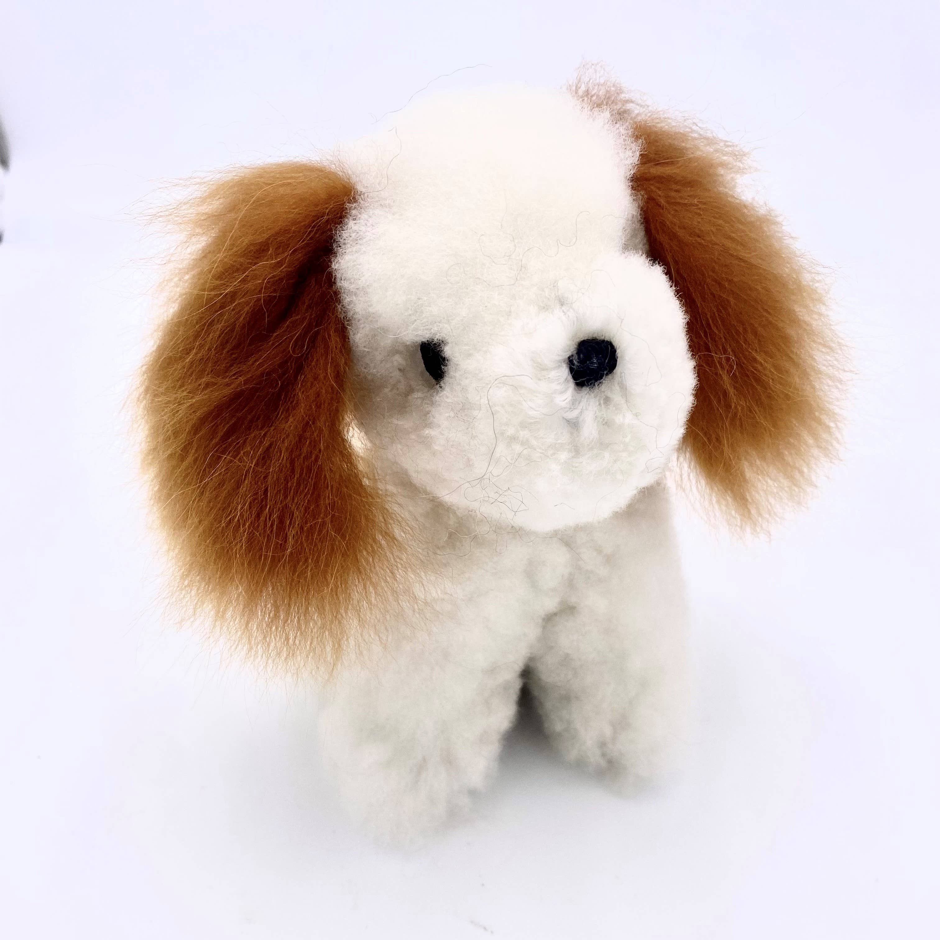 Little Pooch Handmade in Peru Alpaca Fur Toy、mySite、g9winljtr