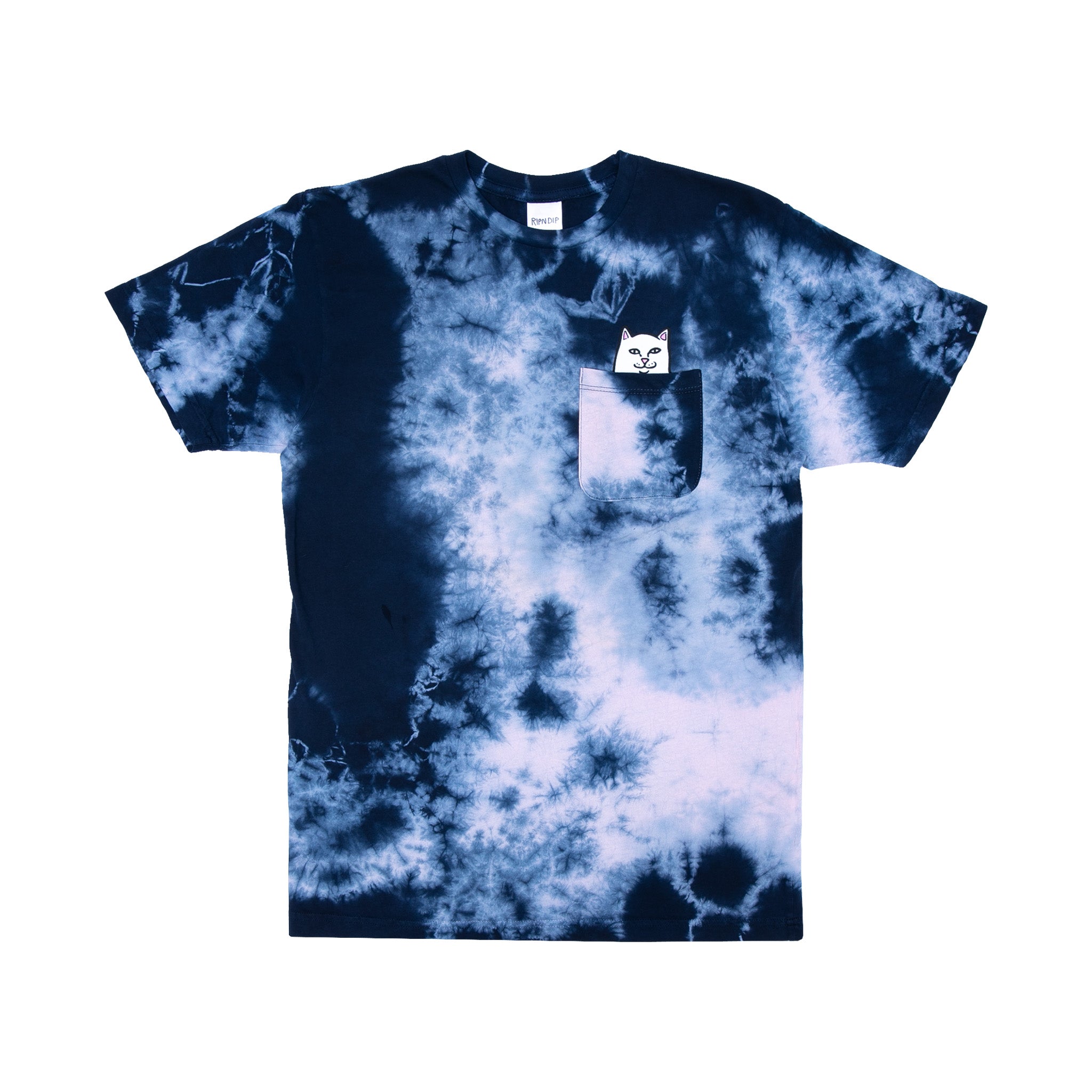  Lord Nermal S/S Pocket Tee (Navy/Pink Tie Dye)、mySite、merchandisen