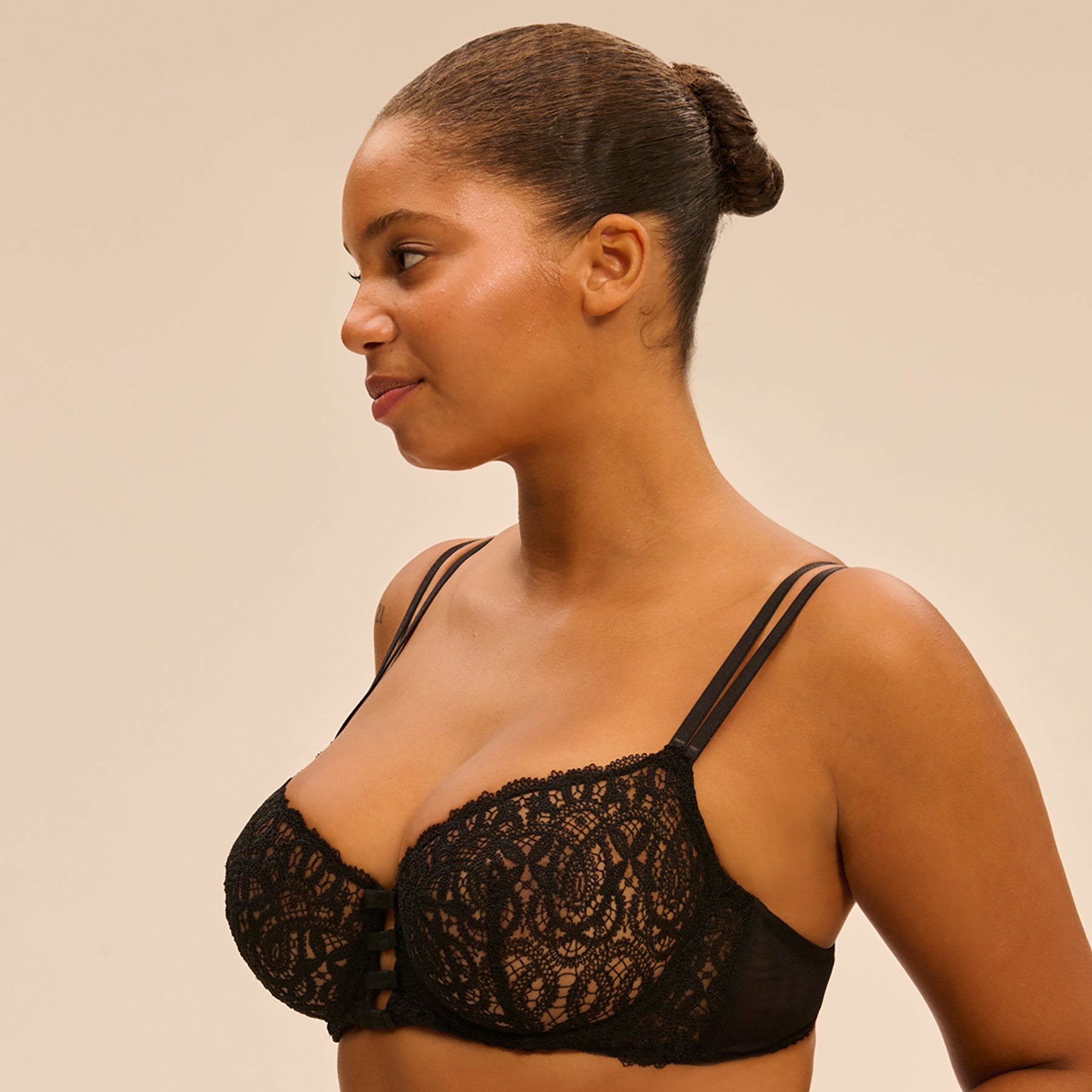  Simone Pérèle Symphonie Lace Demi Bra、mySite、justintrudeaud
