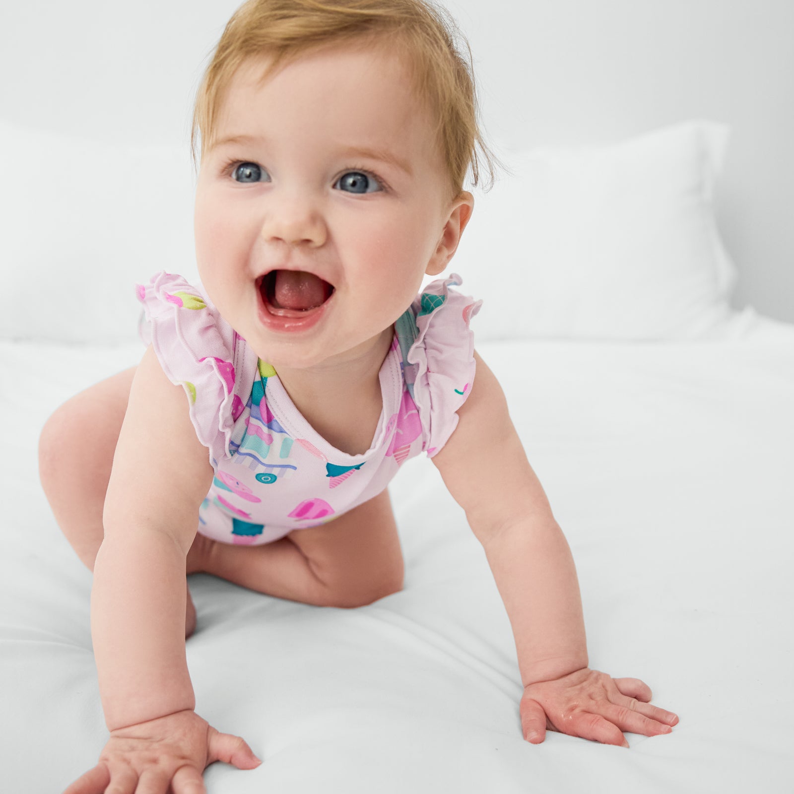 Pink Sweet Scoops Flutter Bodysuit、mySite、g9winljtr