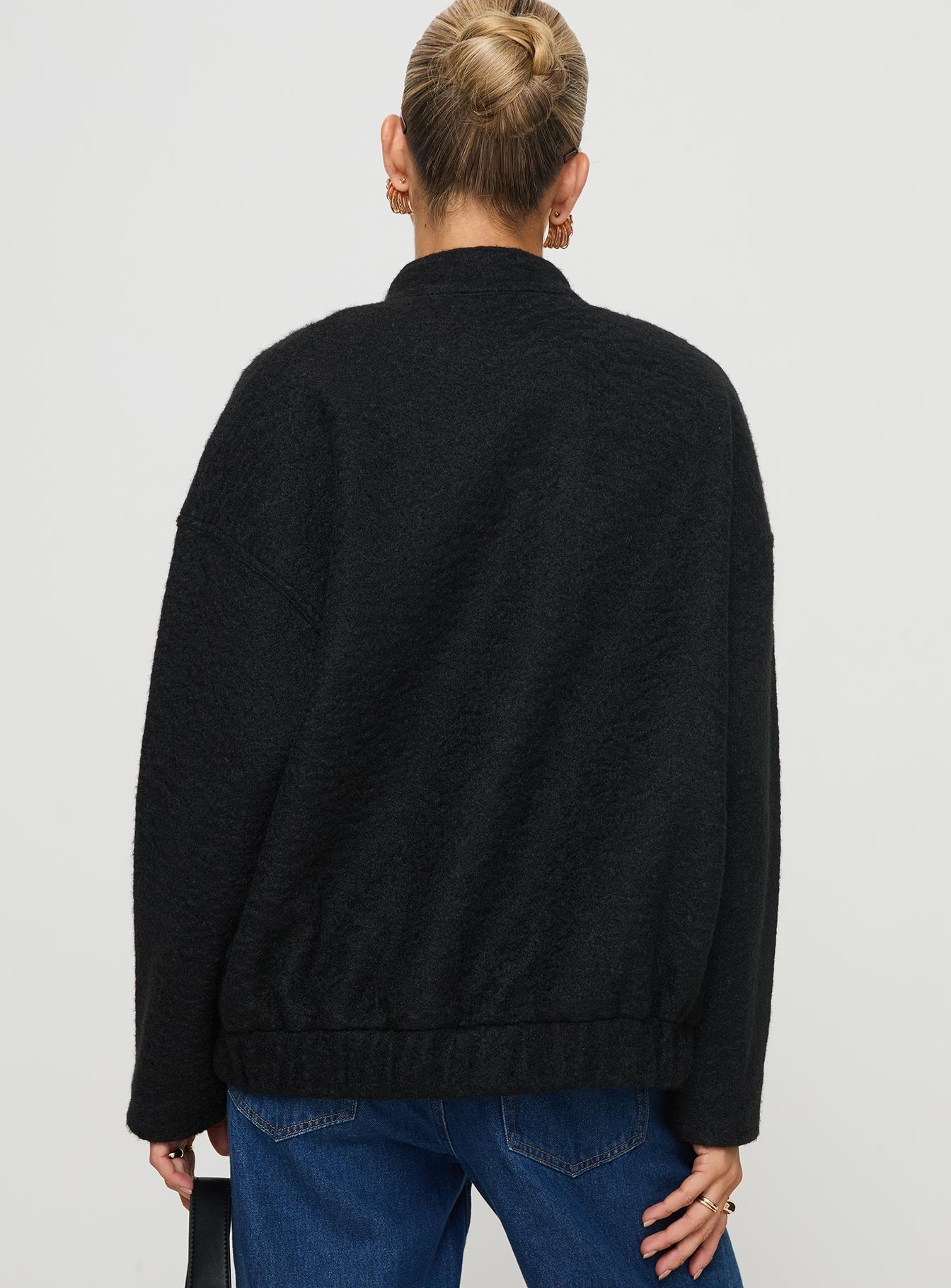 Stillar Bomber Jacket Black、mySite、solidvoid