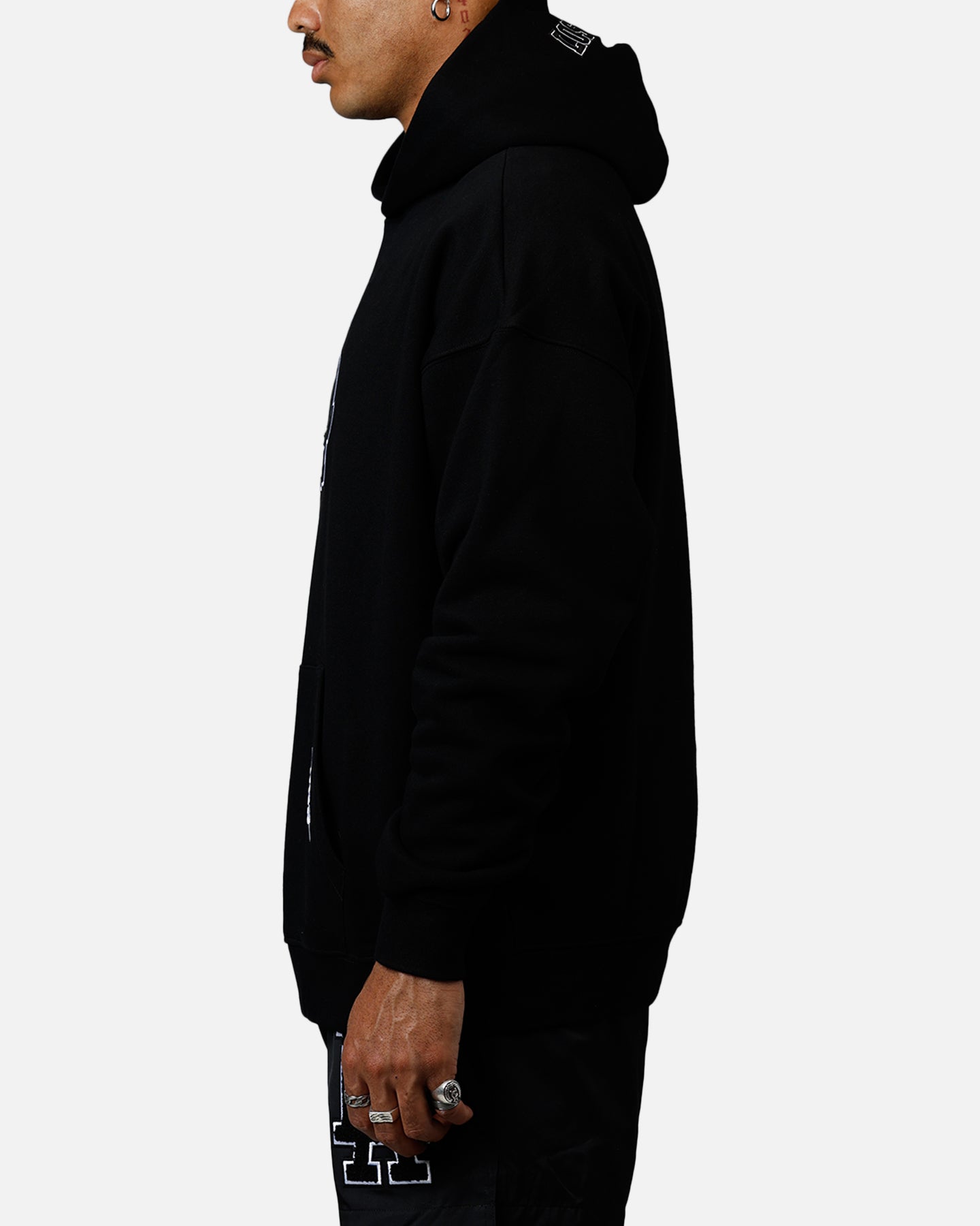 Pro Standard Los Angeles Dodgers Chenille Hoodie Black、mySite、zt4zffjzw