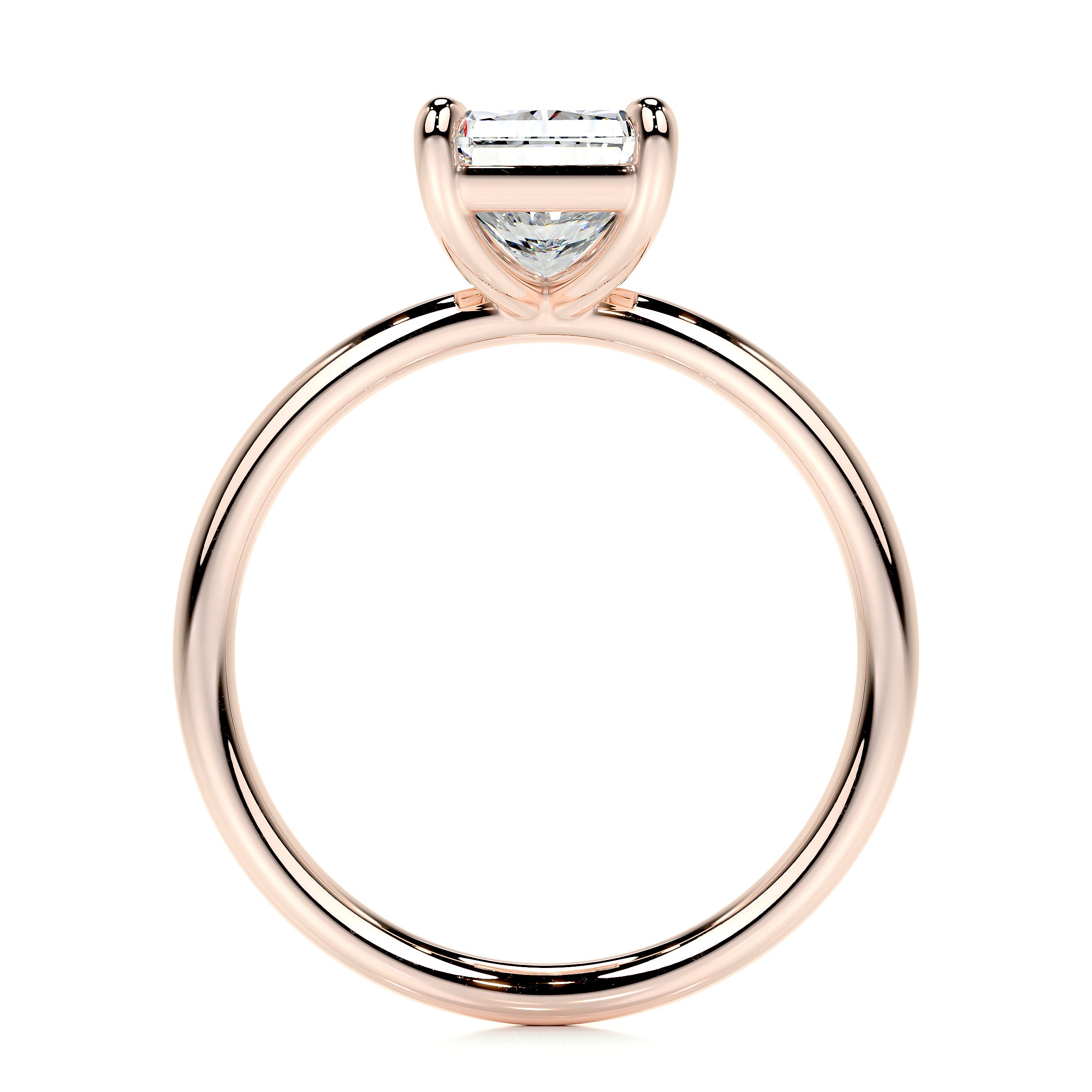 Harper Lab Grown Diamond Ring -14K Rose Gold、mySite、hinf8tx79