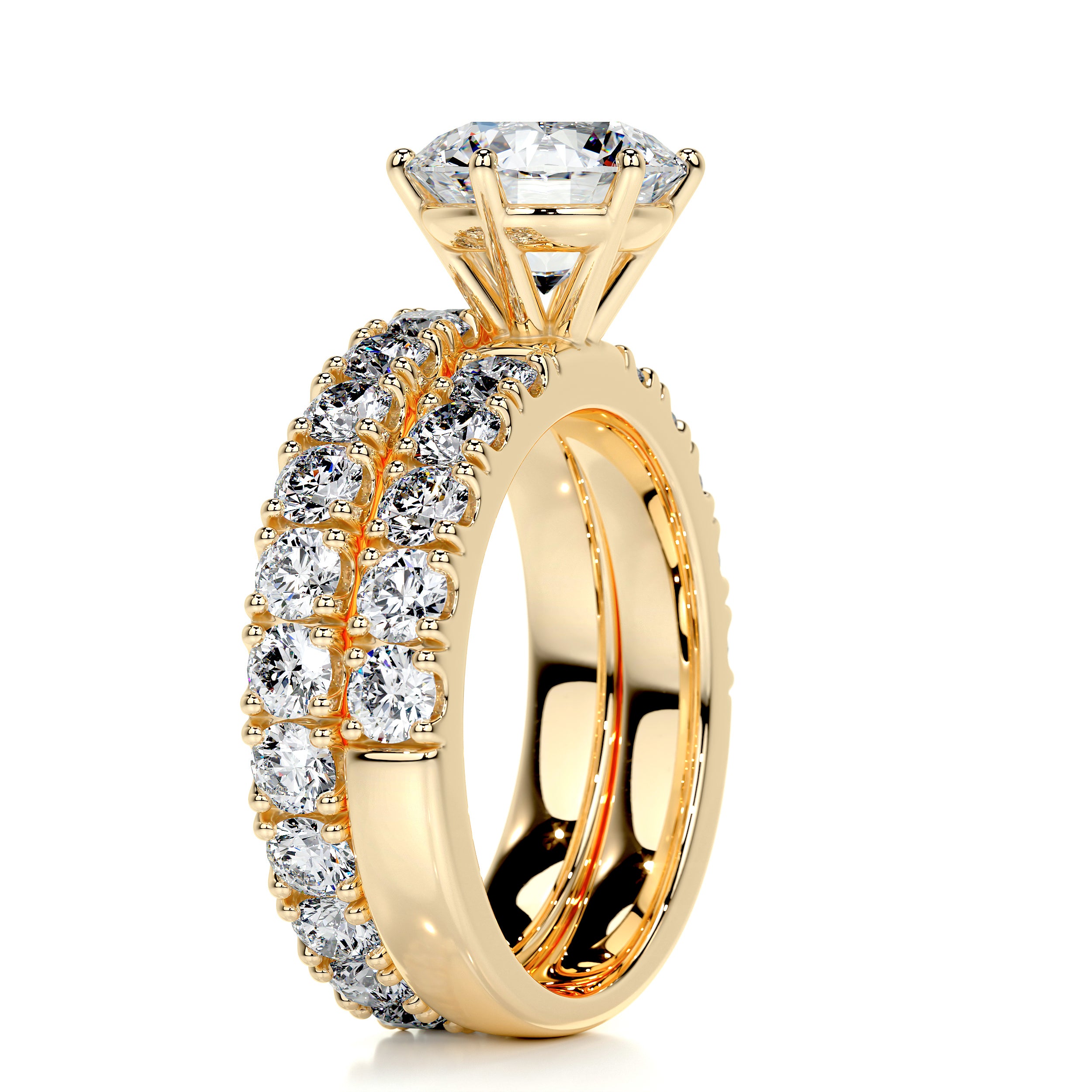 Destiny Diamond Bridal Set -18K Yellow Gold、mySite、hinf8tx79