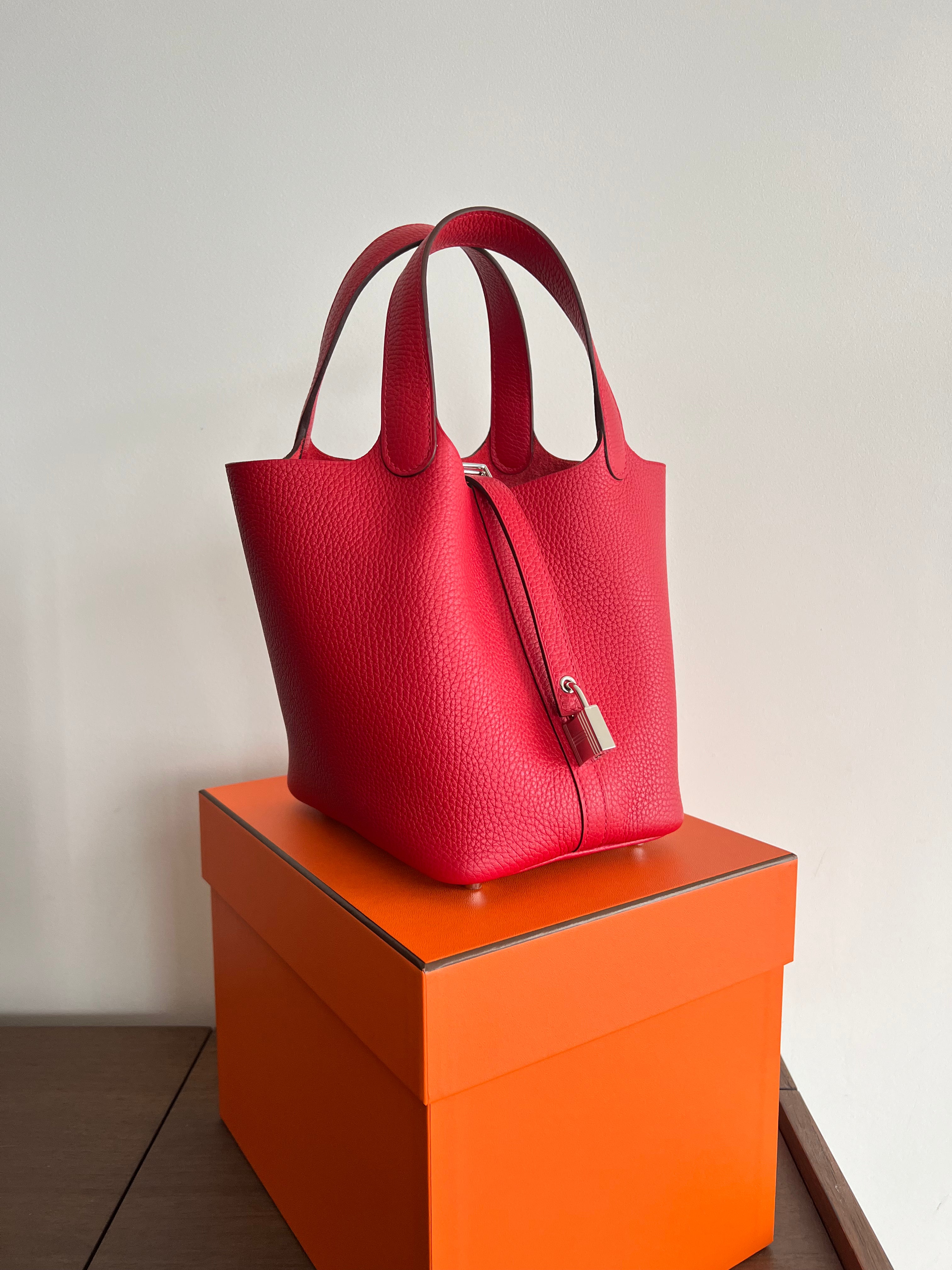 Hermès Picotin 18cm Rouge Casaque PHW、mySite、garminoutage.com