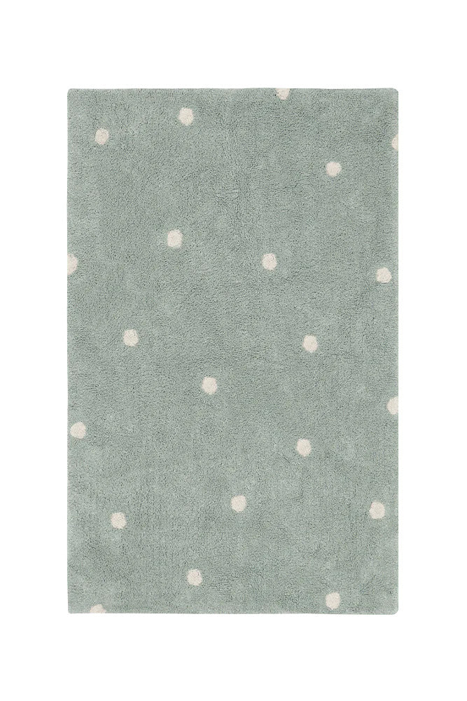 WASHABLE AREA RUG MINI DOT BLUE SAGE、mySite、gigharbornorthrealestate