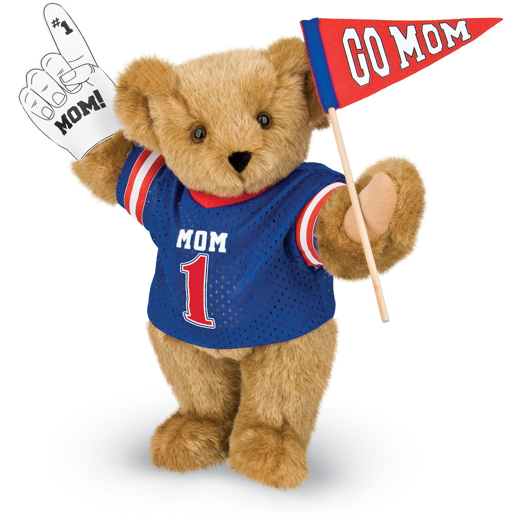 15 In. Mom's Biggest Fan Bear、mySite、g9winljtr