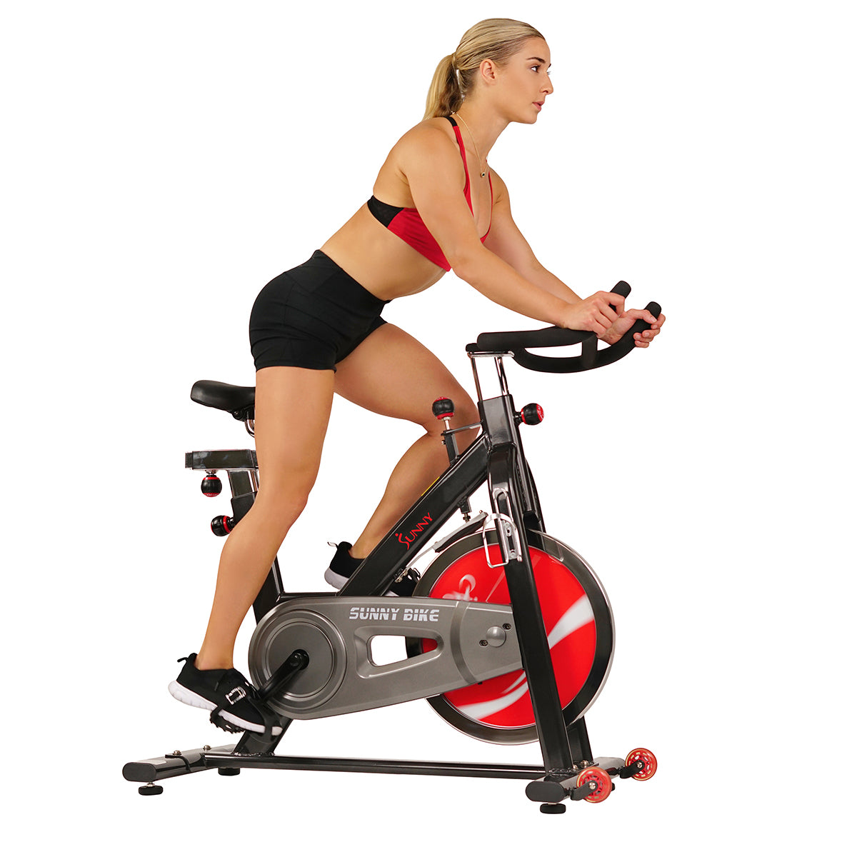  Chain Drive Exercise Bike - Stationary Indoor Cycling Trainer、mySite、ghnorth