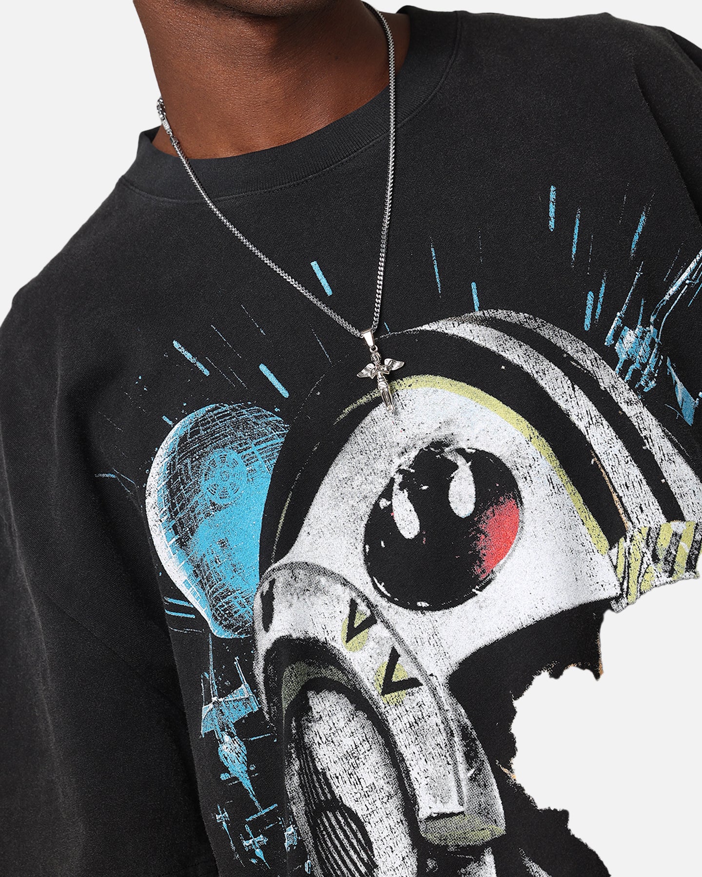 Star Wars Episode IV '77 Heavy Vintage T-Shirt Vintage Black、mySite、zt4zffjzw