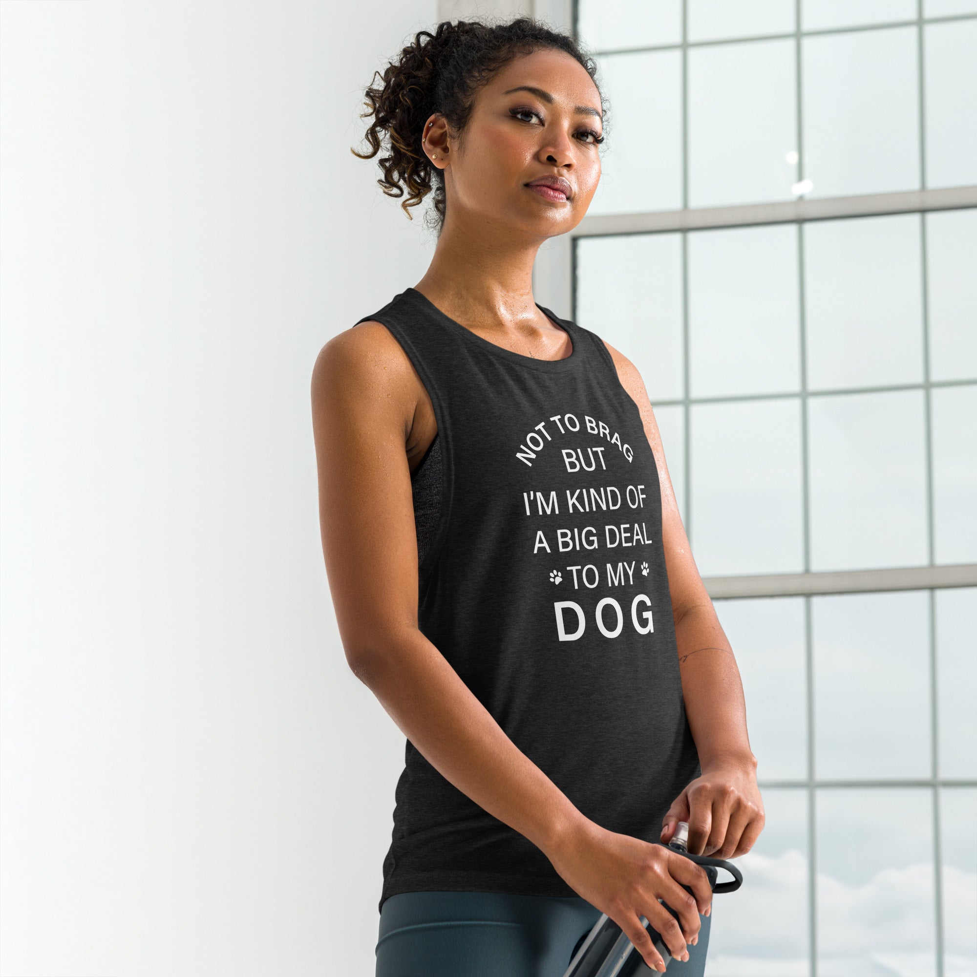 Not To Brag Dog Ladies’ Athletic Tank、mySite、camillekostekn