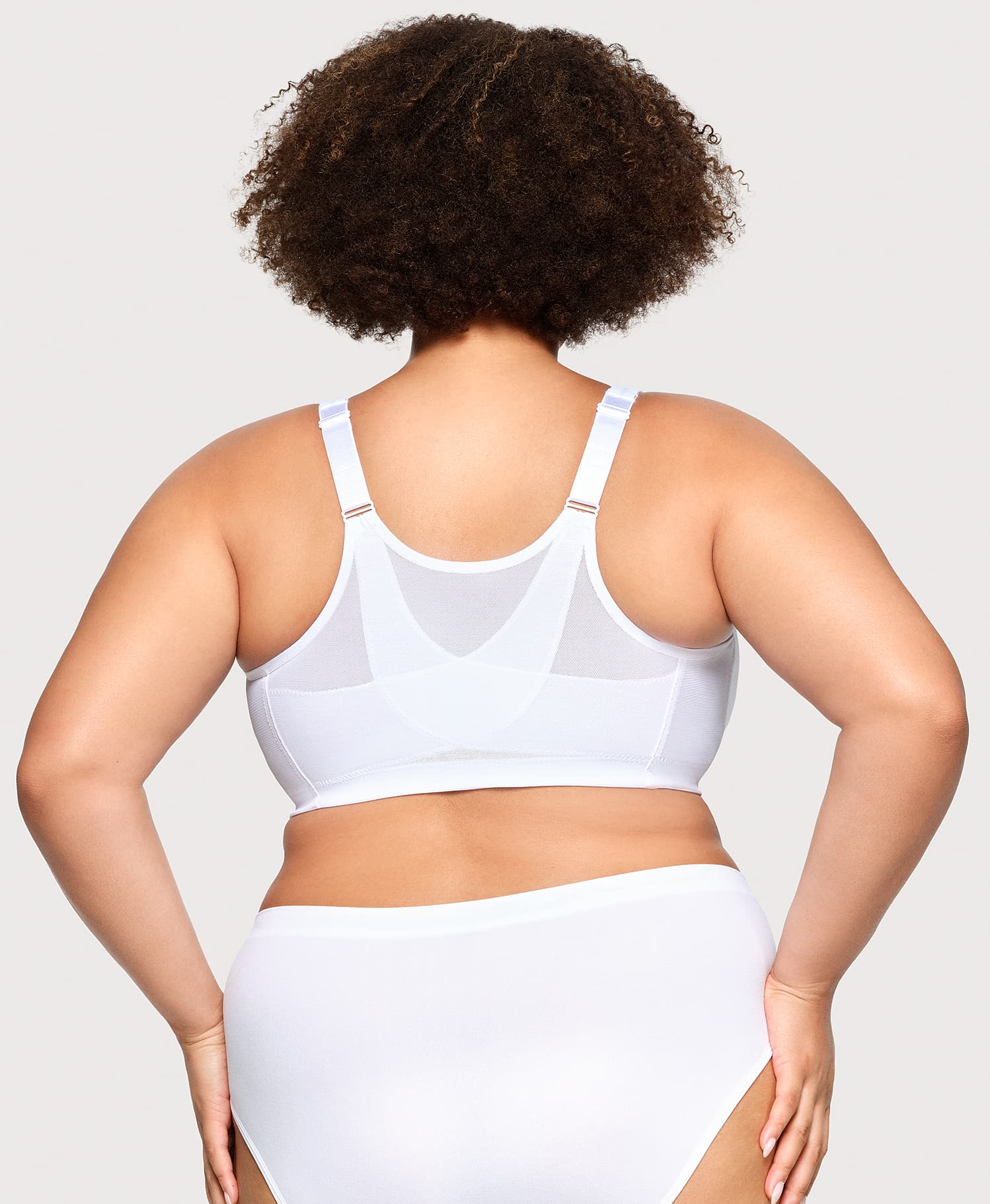  MagicLift Front-Closure Posture Back Bra White、mySite、justintrudeaud