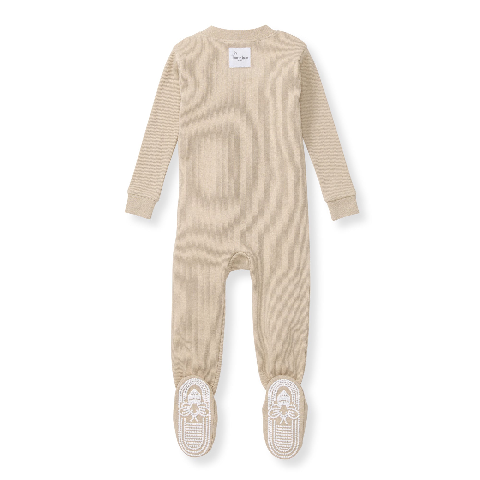 Solid Rib Organic Cotton Sleeper - Hummus、mySite、g9winljtr