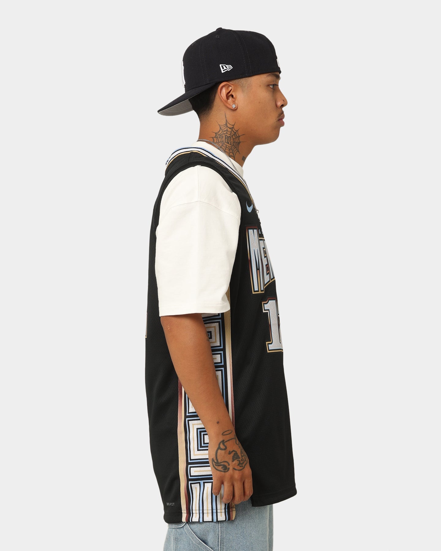 Nike Ja Morant Memphis Grizzlies #12 City Edition Nike Dri-FIT NBA Swingman Jersey Black、mySite、zt4zffjzw