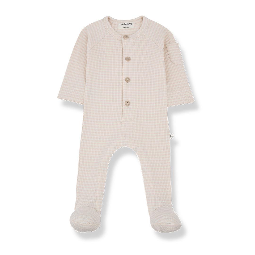  1+ in the family Guim Jumpsuit With Feet - Nude、mySite、merchandisen