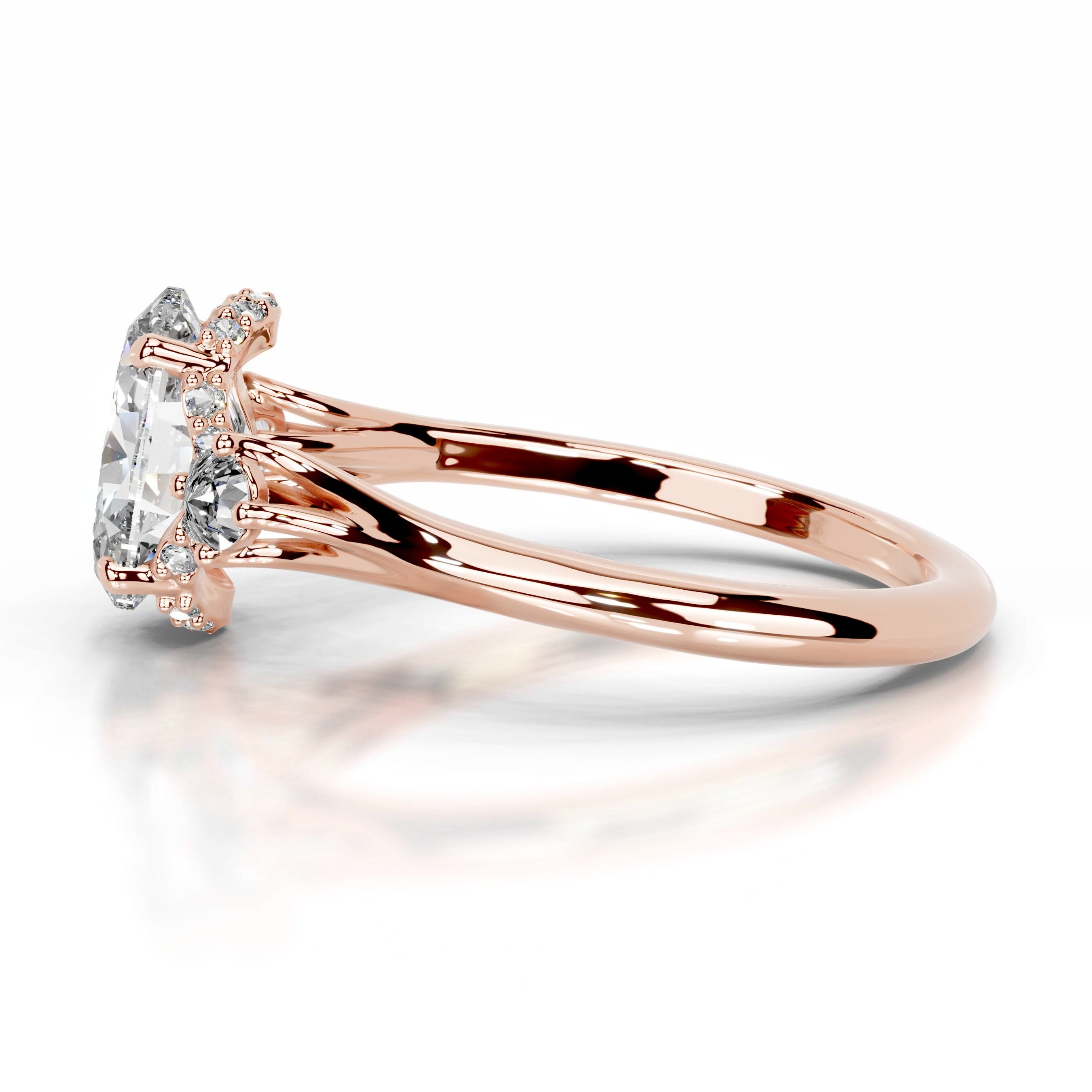 Antonia Diamond Engagement Ring - 14K Rose Gold、mySite、hinf8tx79