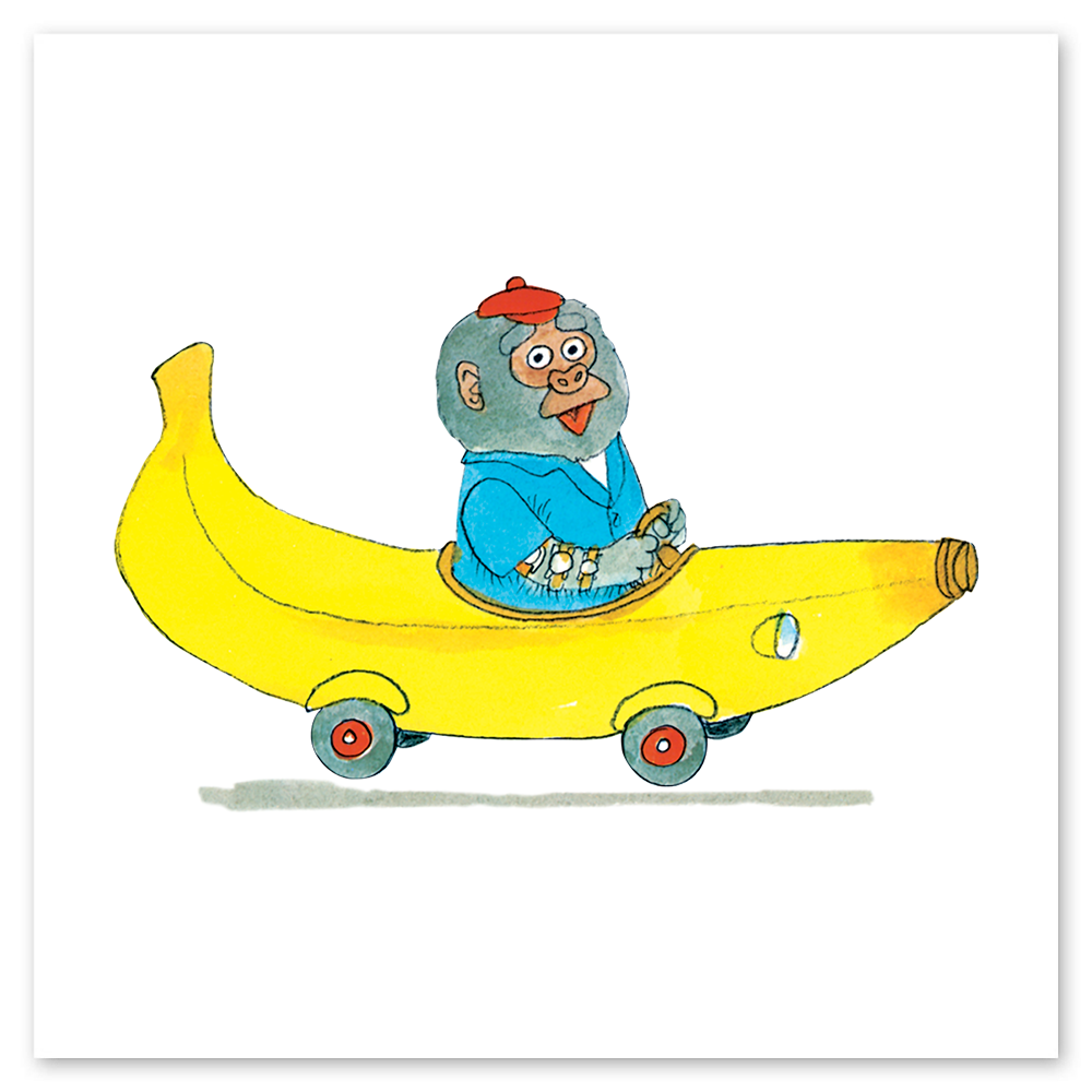 Bananas Gorilla + Car Tattly Temporary Tattoos by Richard Scarry、mySite、ghnorth