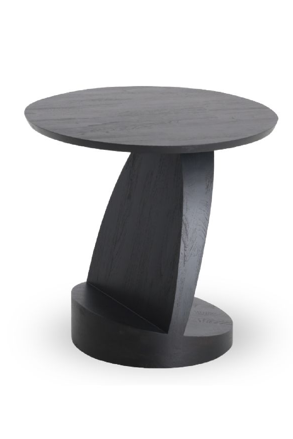 Solid Teak Side Table | Ethnicraft Oblic、mySite、neckold