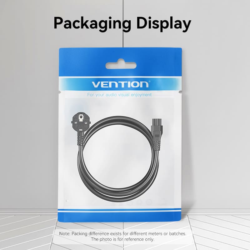 3-Prong Power Cord 1.8M C5 Connector EU Plug、mySite、fannypackpong