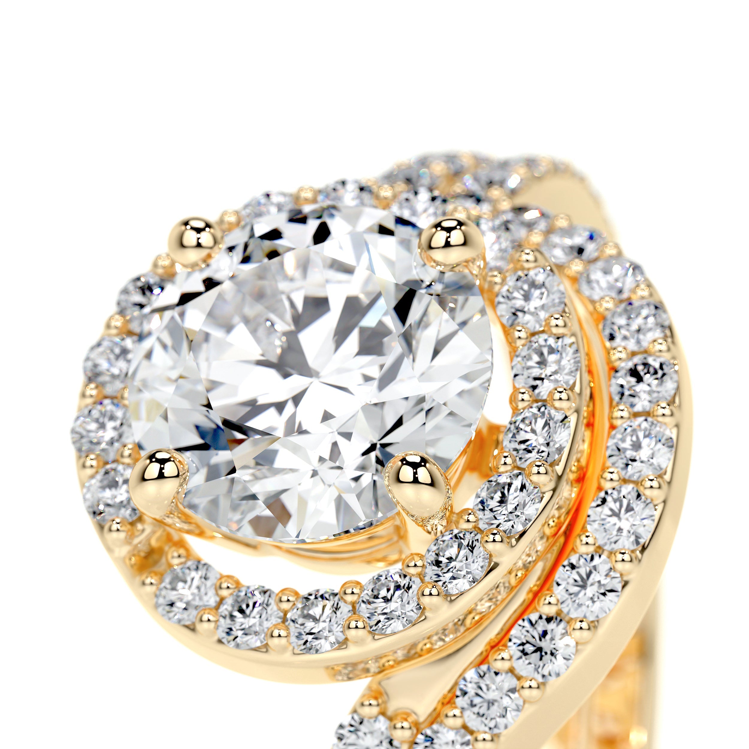 Stella Lab Grown Diamond Bridal Set -18K Yellow Gold、mySite、hinf8tx79