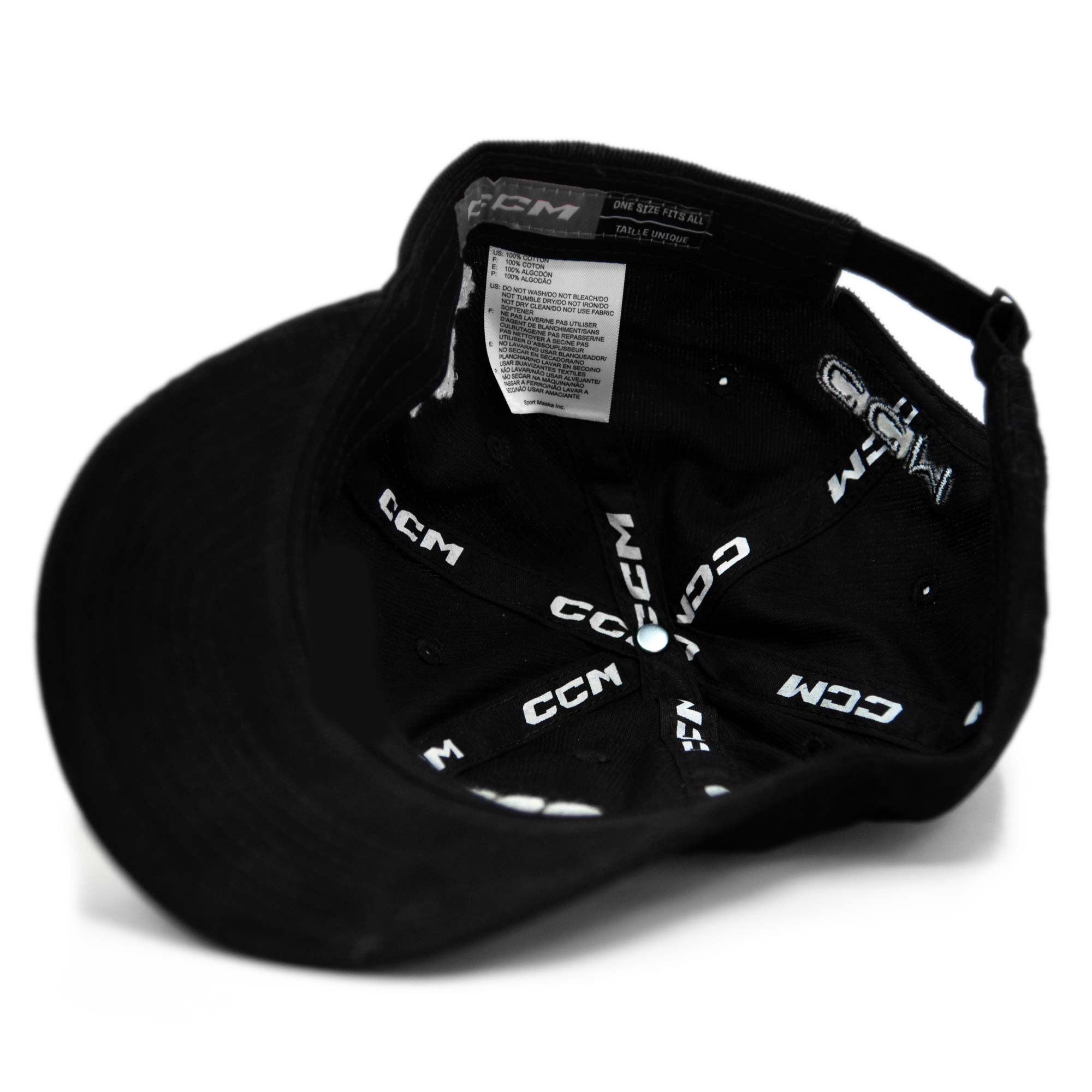 Corduroy Slouch Hat - BLACK