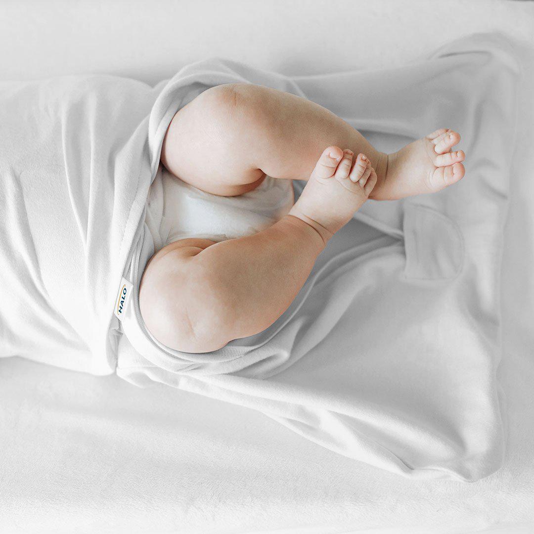 HALO SleepSack Swaddle - White - TOG 1.5、mySite、merchandisen