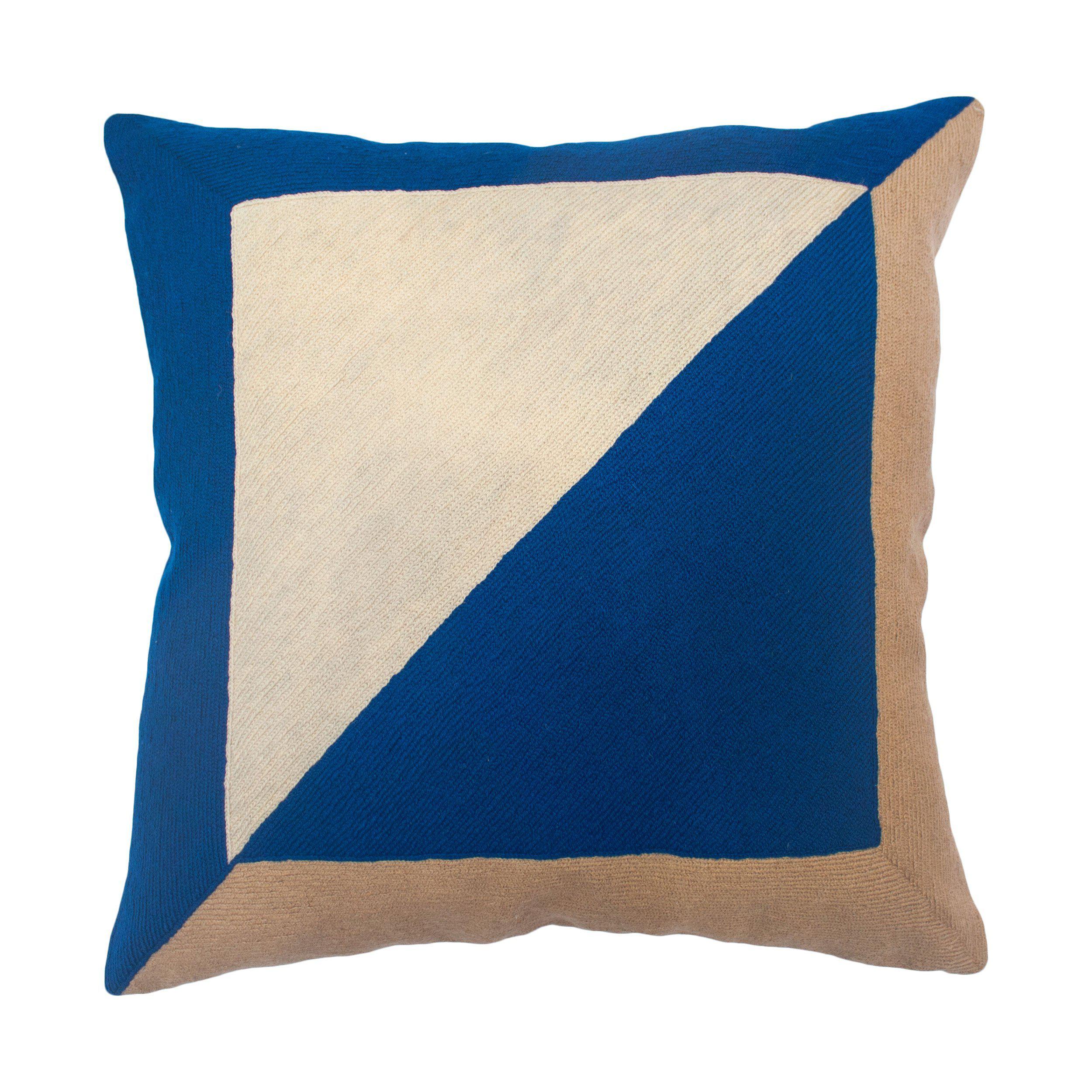 Marianne Square Pillow Blue、mySite、gigharbornorthrealestate