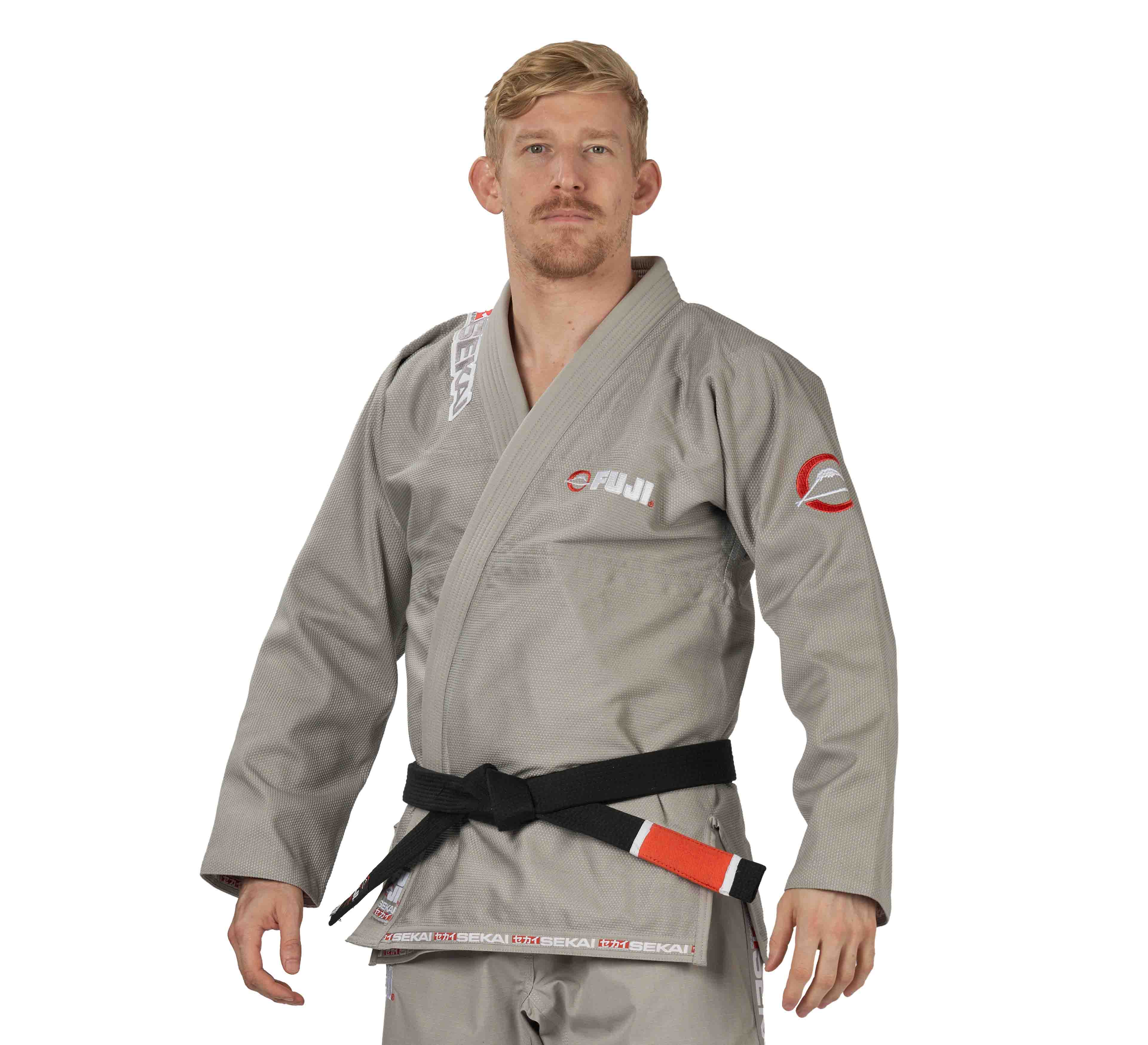 Sekai 2.0 BJJ Gi Grey/Red、mySite、gigharbornorthrealestate