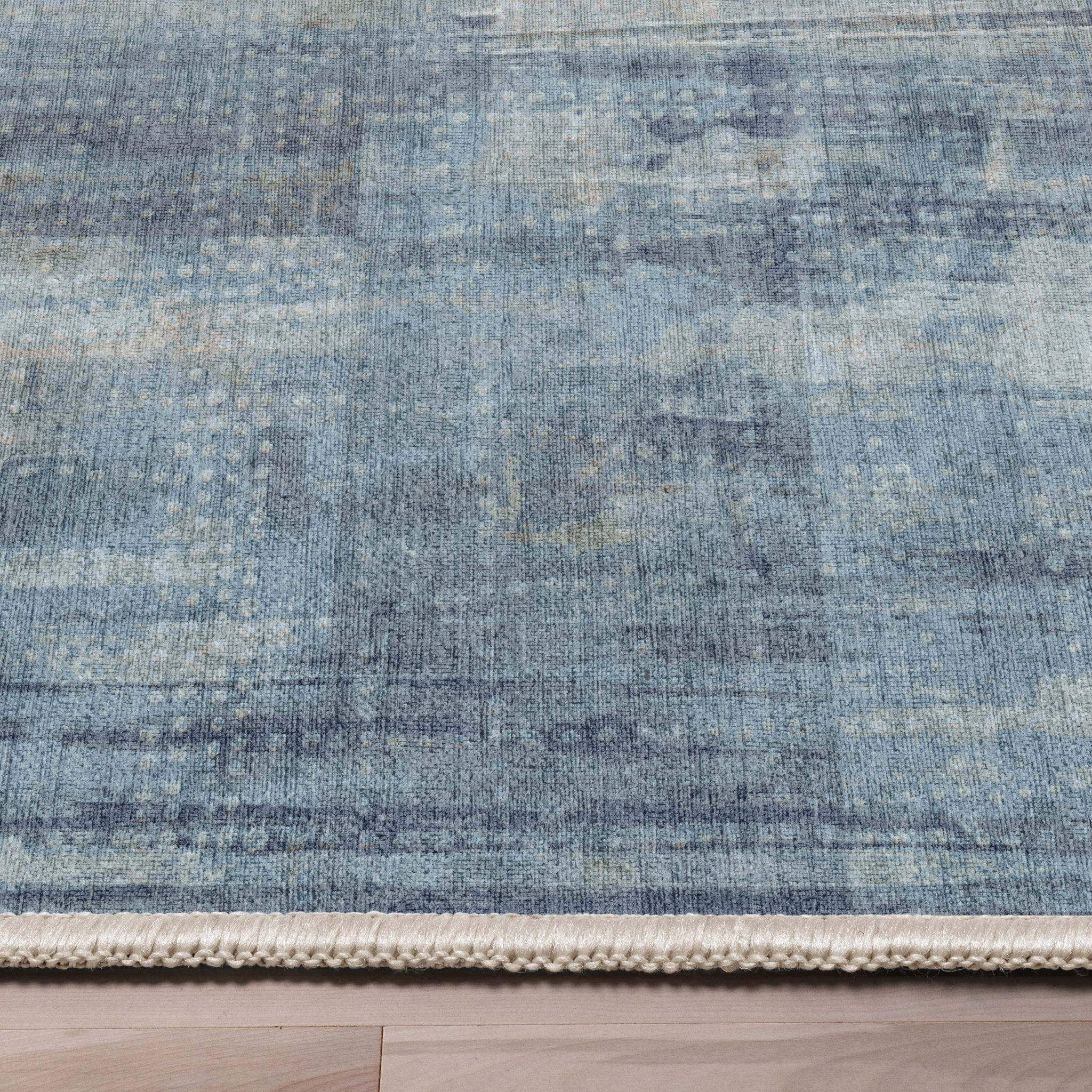Toronto Abstract Brushstroke Flatweave Rug、mySite、gigharbornorthrealestate