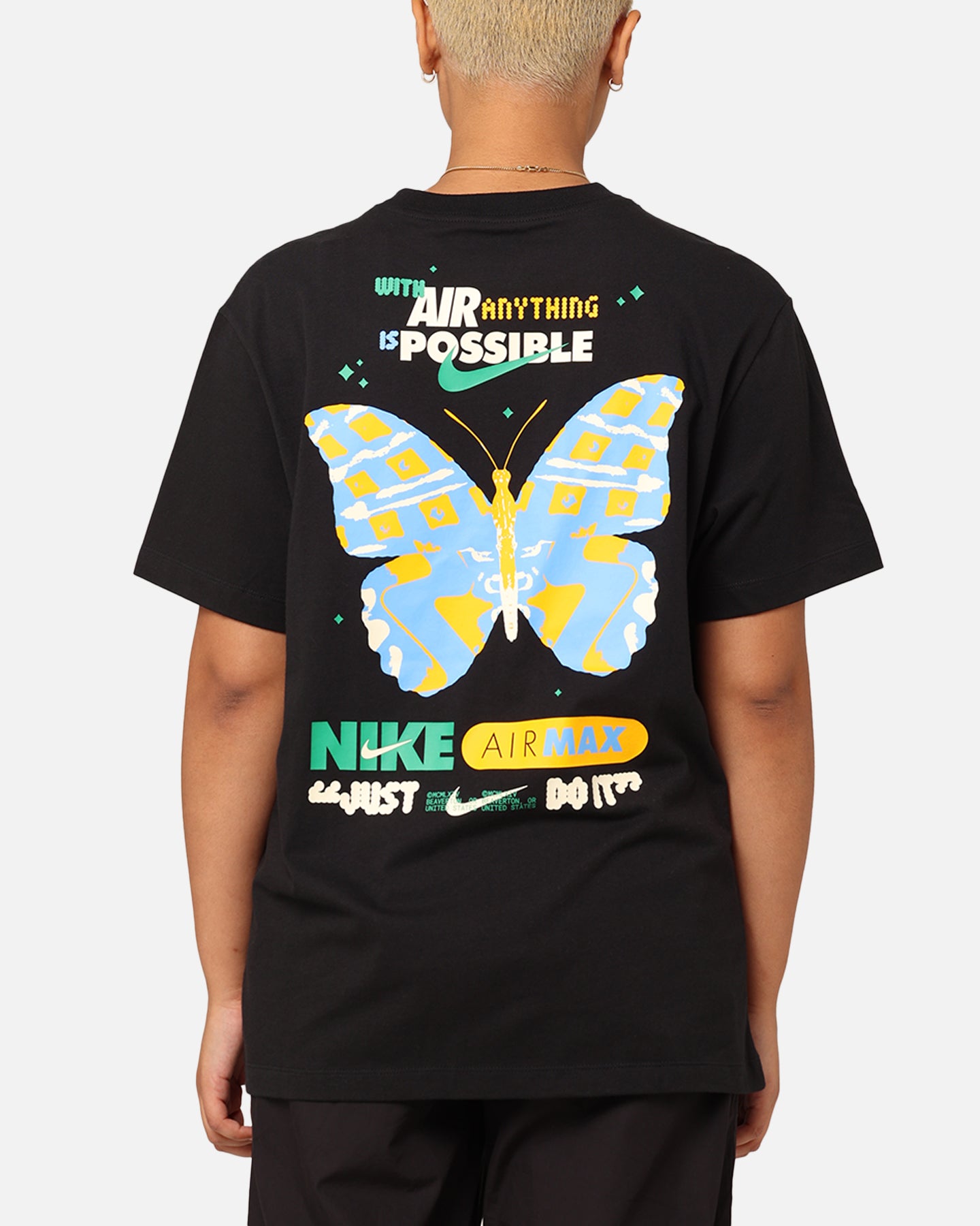 Nike Women's Sportswear Graphic Boyfriend T-Shirt Black、mySite、zt4zffjzw