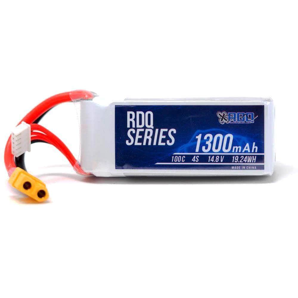 RDQ Series 14.8V 4S 1300mAh 100C LiPo Battery - XT60、mySite、merchandisen