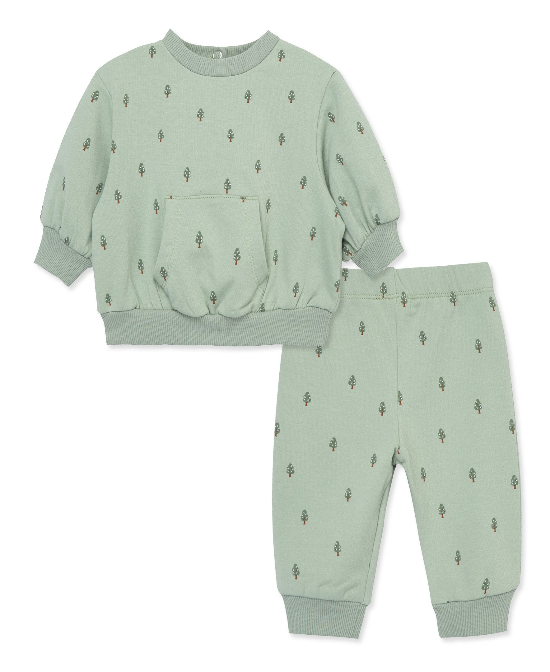 Focus Kids Foliage Sweatshirt Set (3M-12M)、mySite、layawaytickets