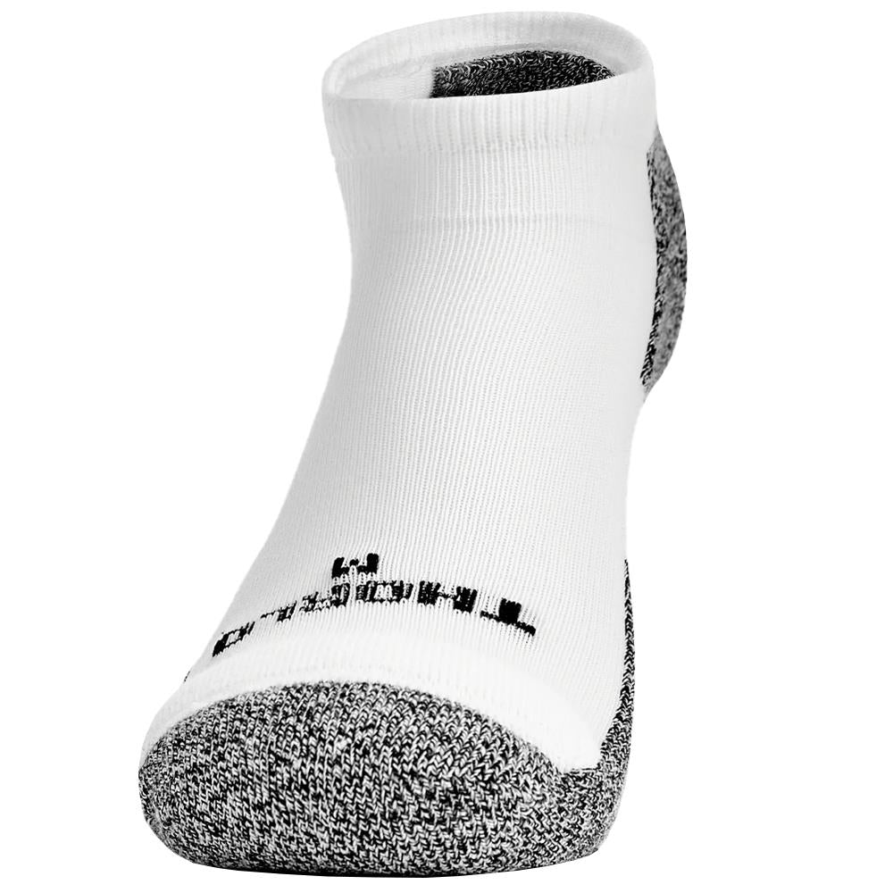 Thorlo Men's Lite Padded No Show Socks - White