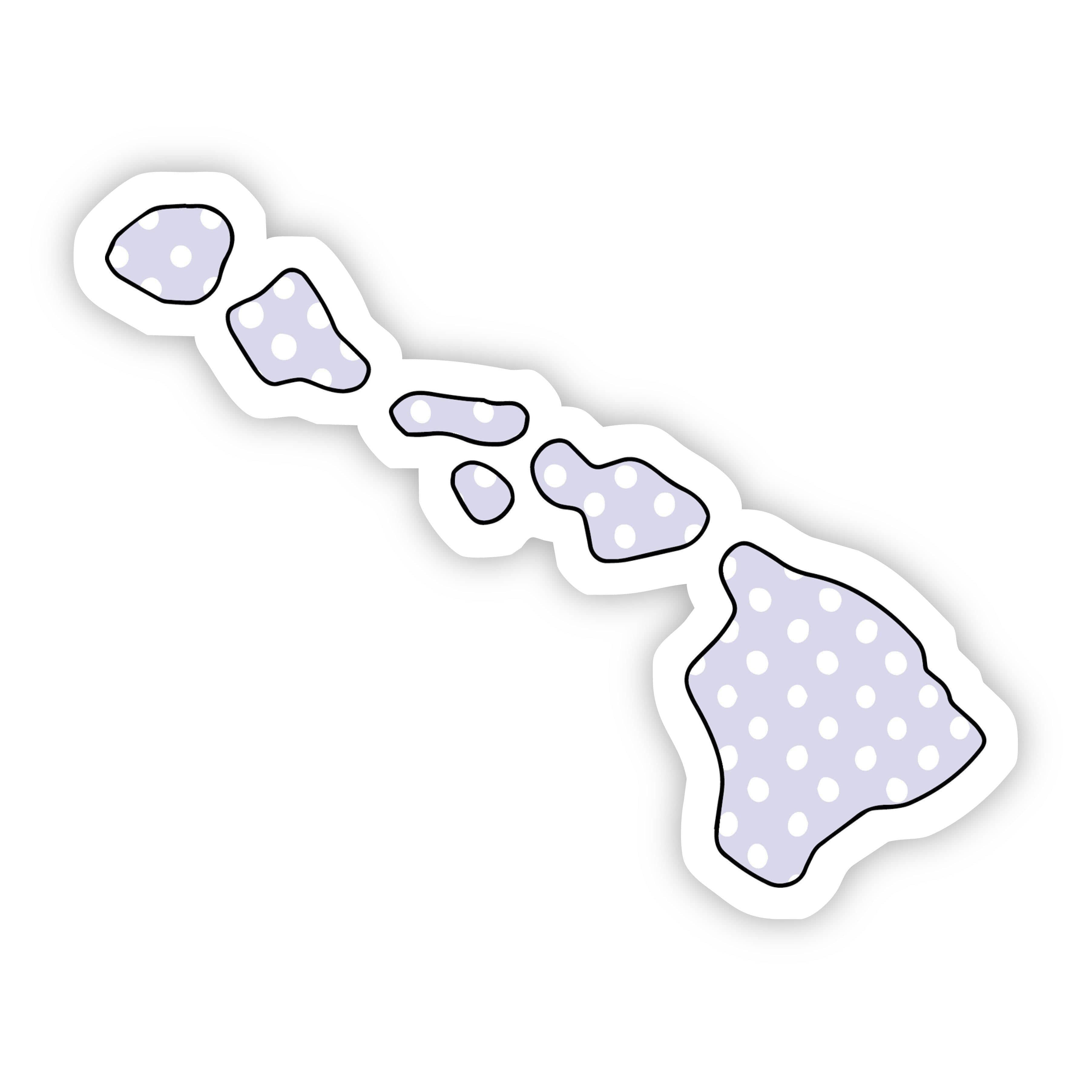  Hawaii Polka Dot Sticker、mySite、elrpsem3k