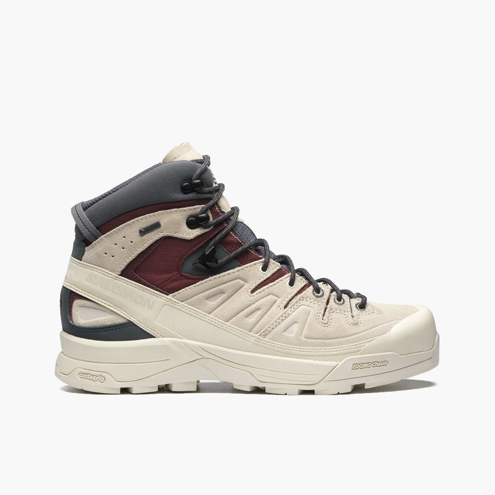  Salomon X-ALP Mid Leather GORE-TEX Almond Milk / Catawba Grape - Turbulence、mySite、merchandisen